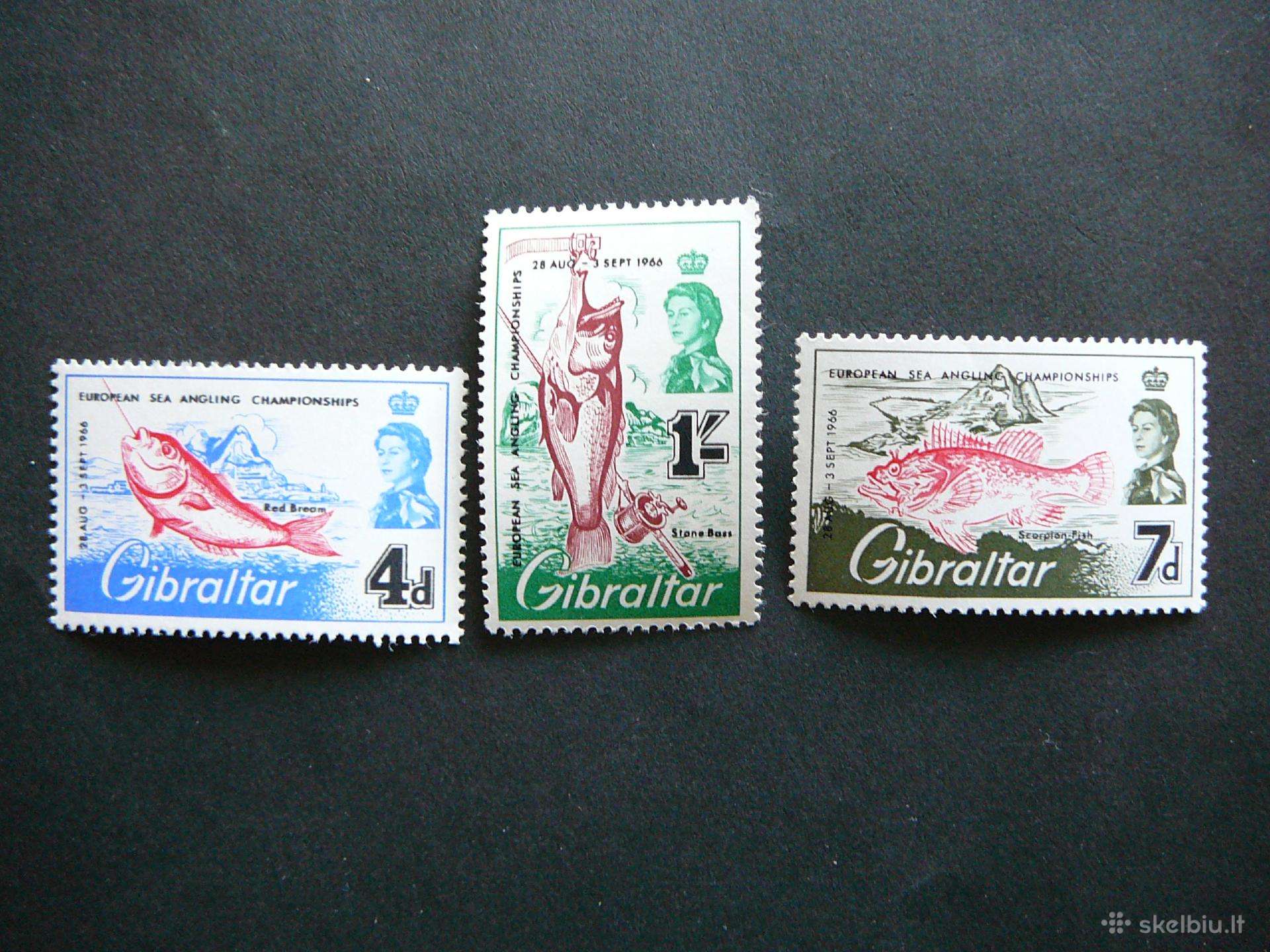 Zuvys Gibraltaras 1966 Mnh gt130