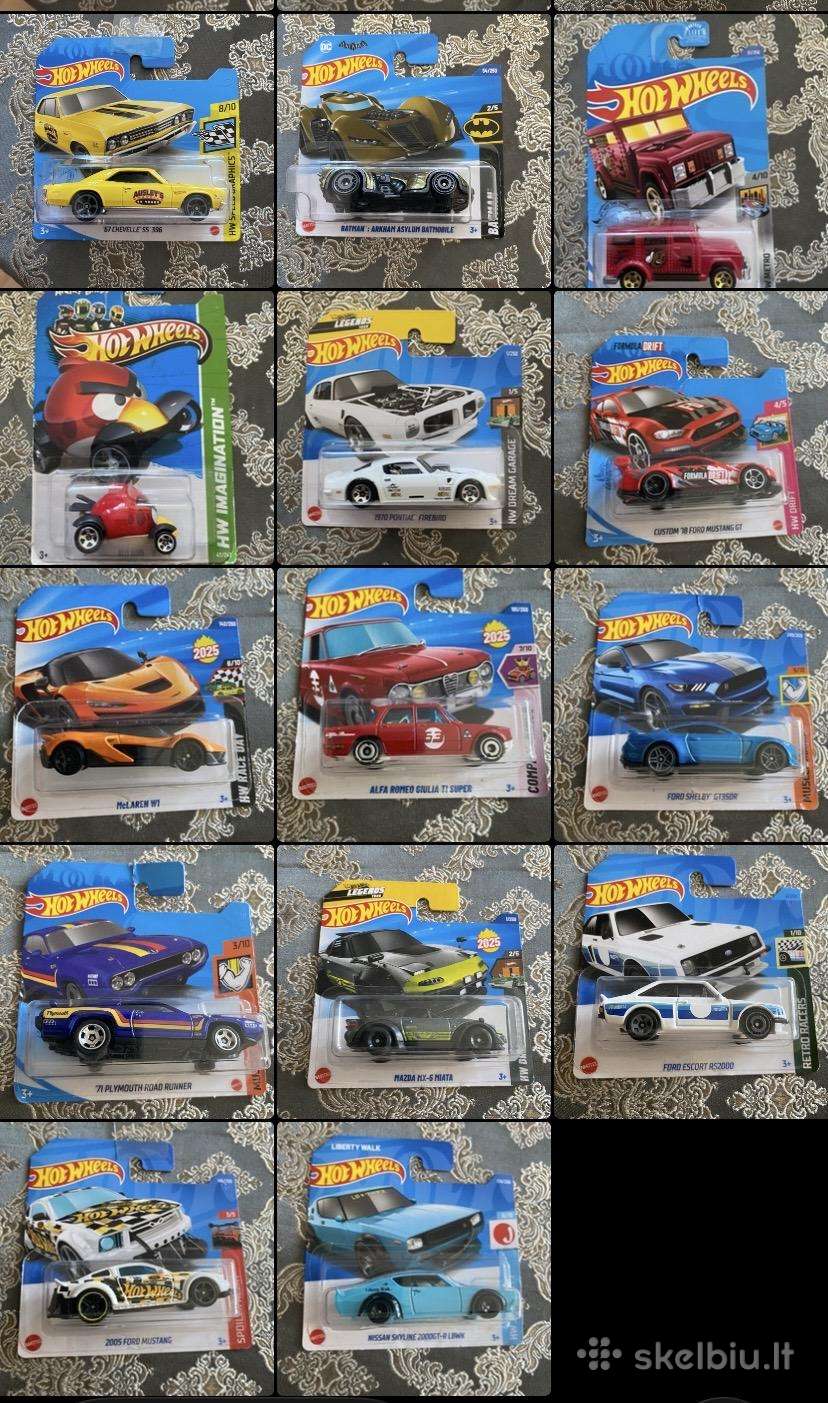 Parduodu hot wheels