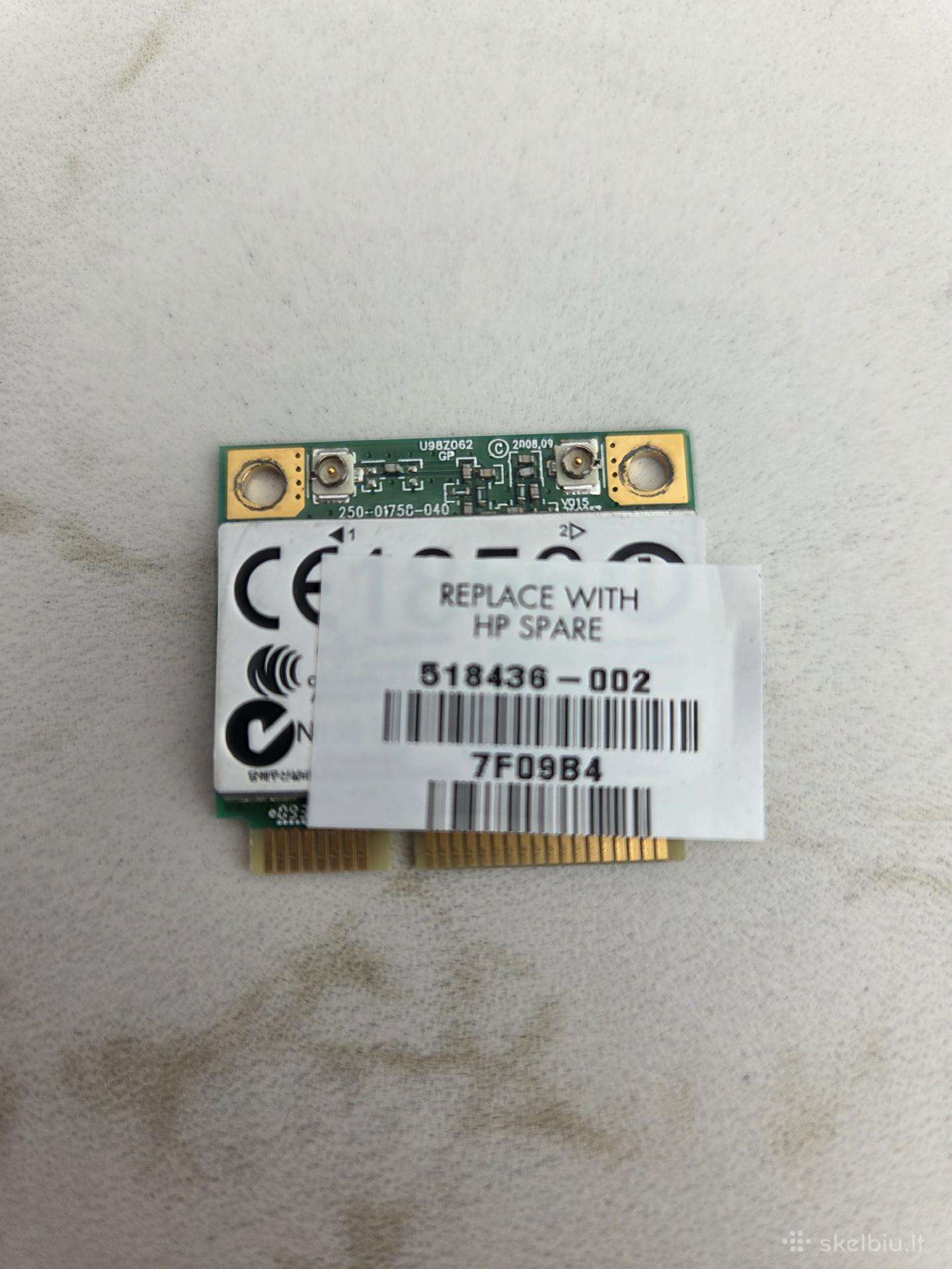 Atheros Ar5b95 Ar9285 WiFi kortelė Mini Pci-e Hp