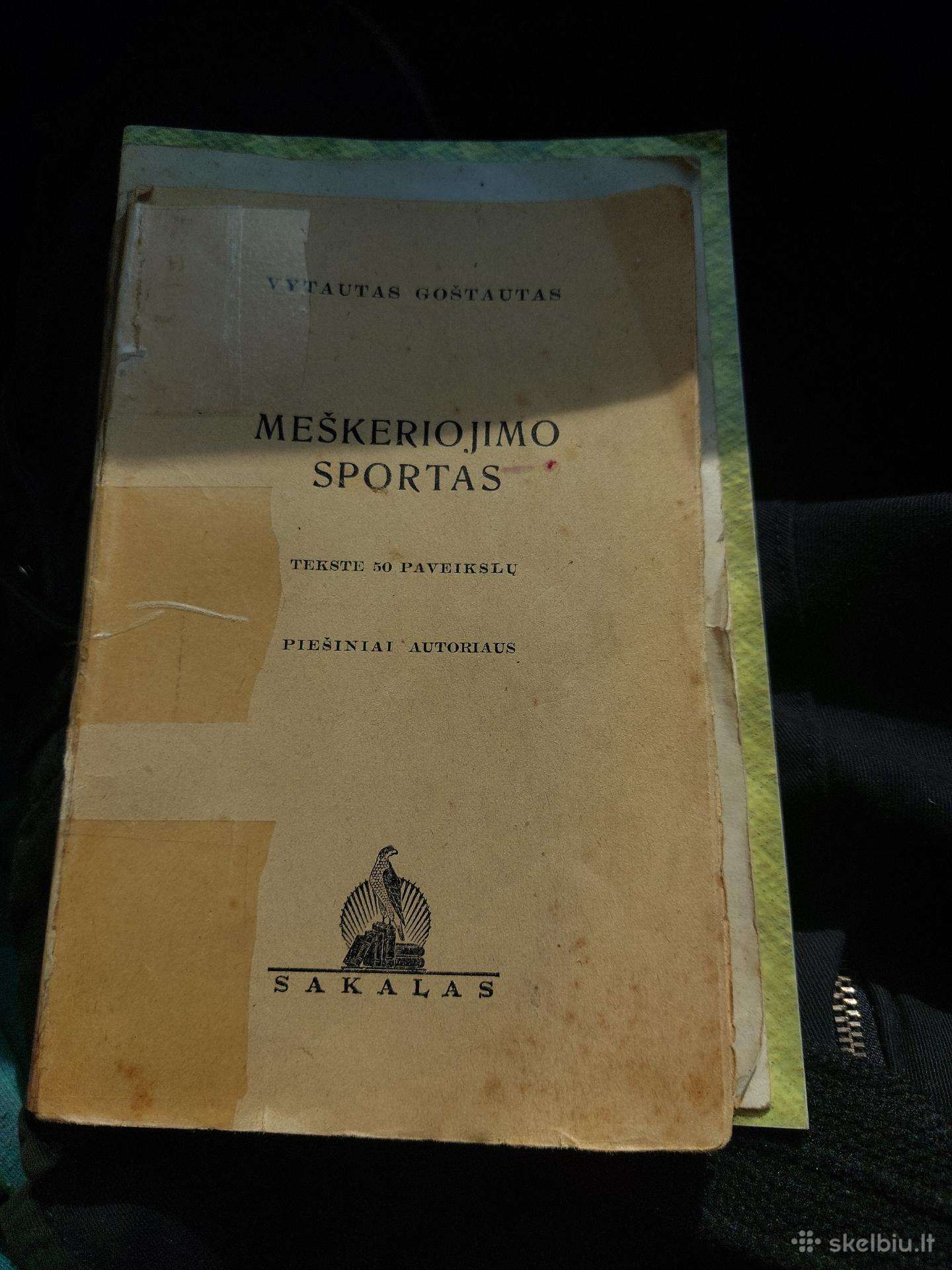 Sena iki karine meskeriojimo sportas