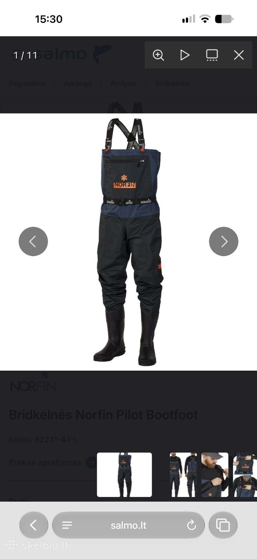 Norfin bridkelnės