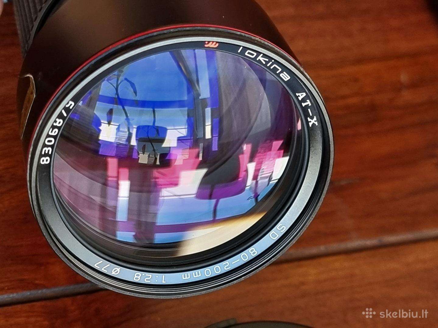 Tokina At-x Sd 80-200mm F2.8 Nuostabus objektyvas