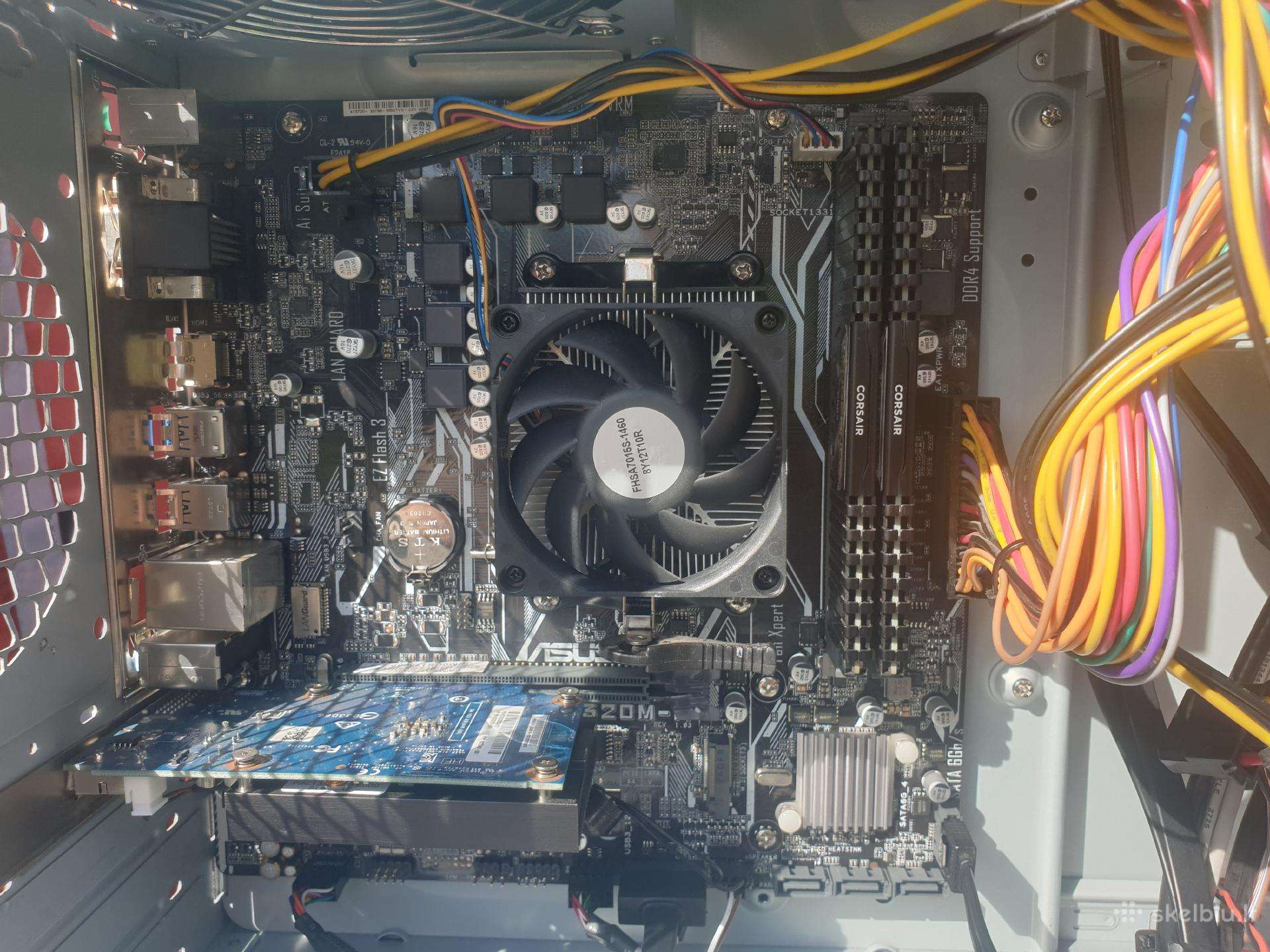 Asus prime a320m-k am4, arba visas pc