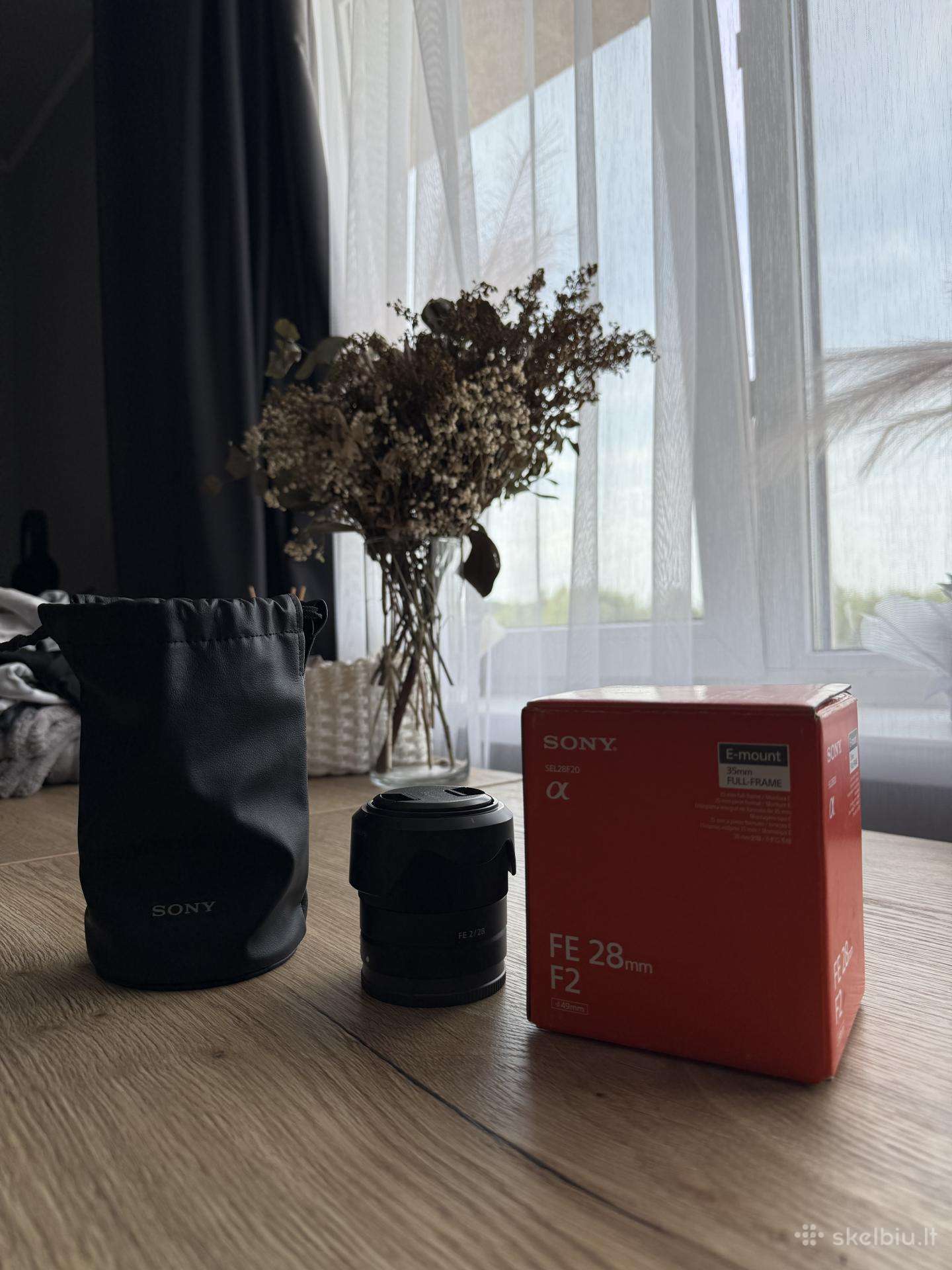 Sony 28mm objektyvas