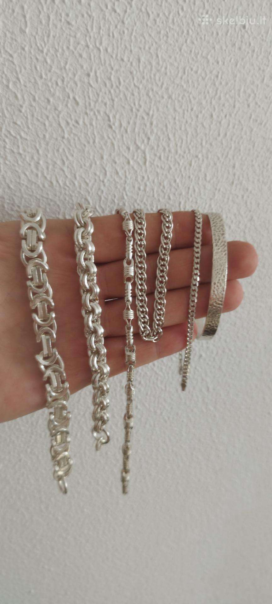 Sidabrinės Apyrankės Nuo 50€
