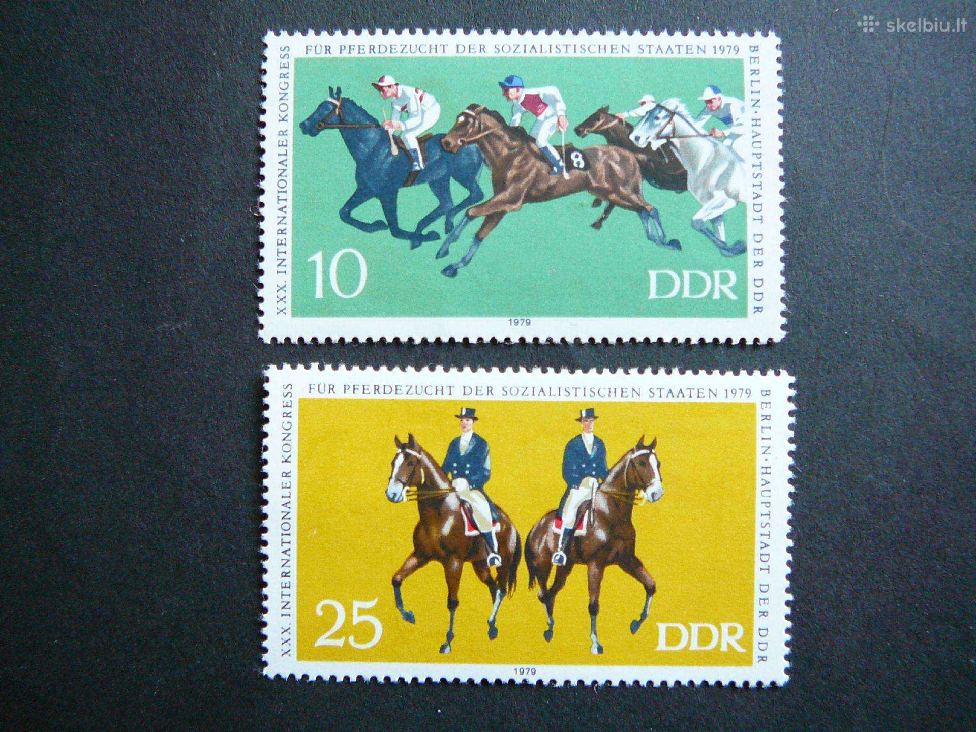 Arkliai Vokietija Dem. 1979 Mnh vdm29