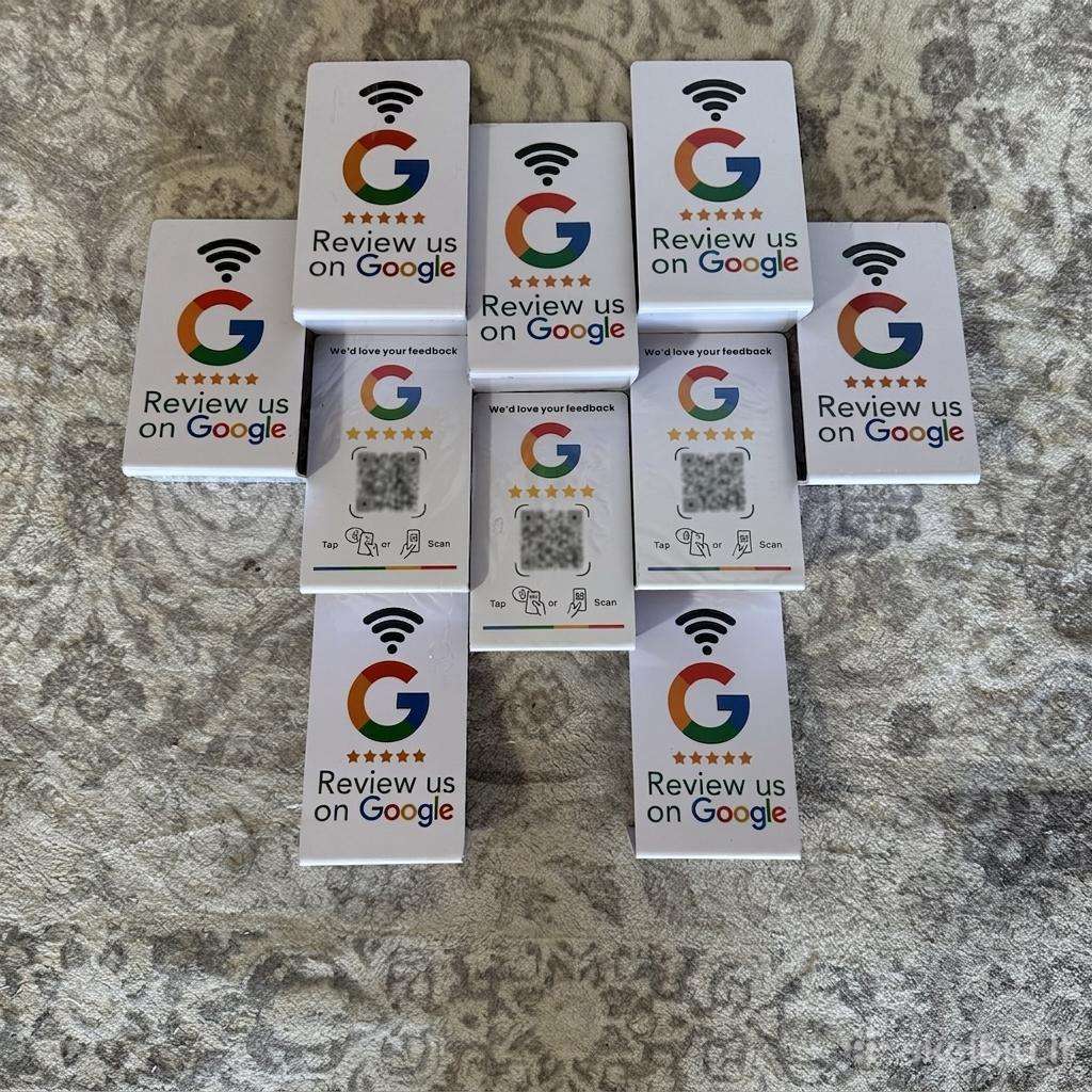 Atsiliepimų korteles Nfc