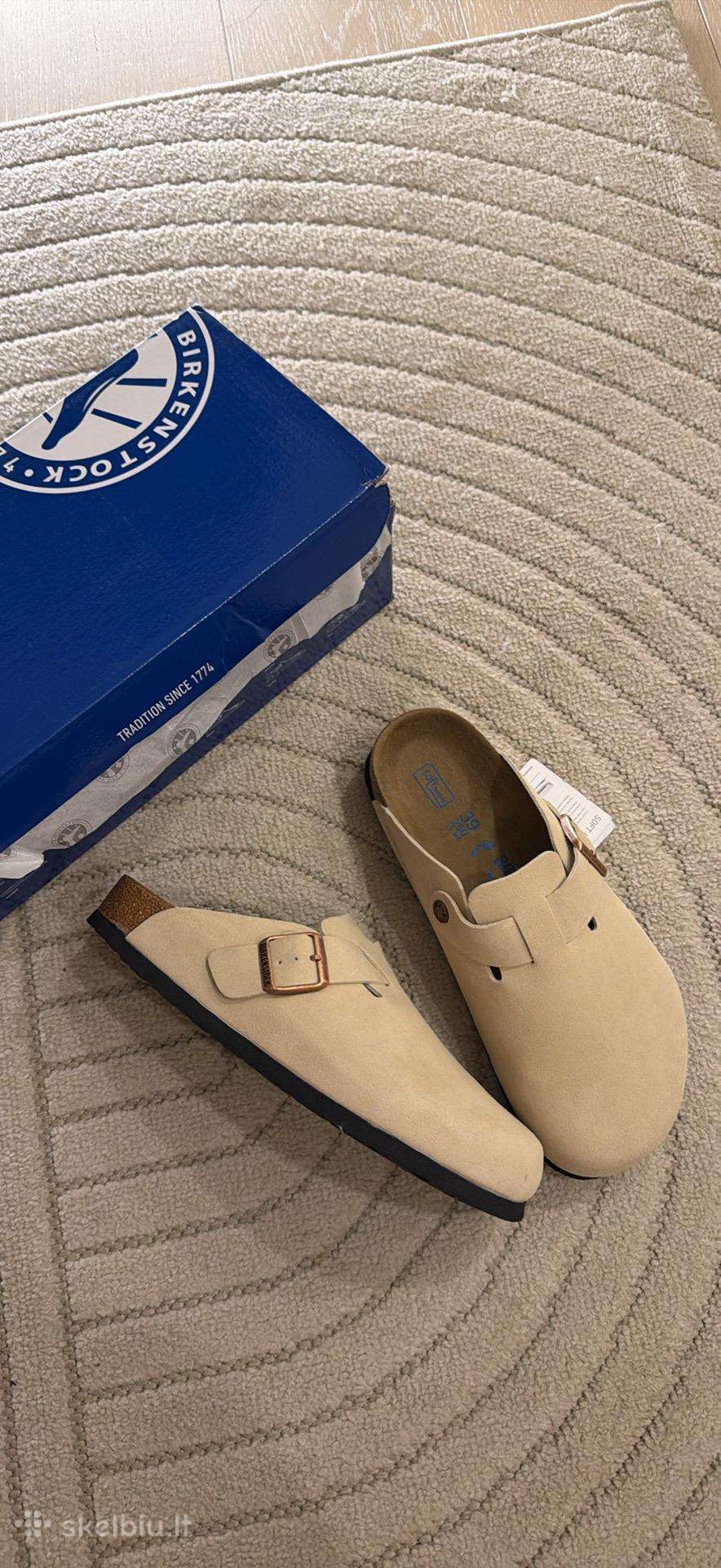 Birkenstock tapkes naujos