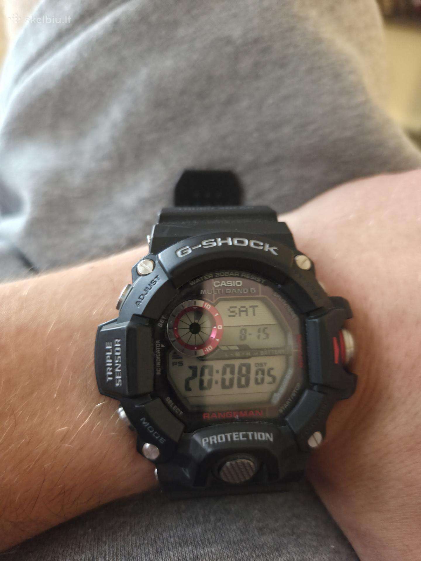 G shock rangeman laikrodis