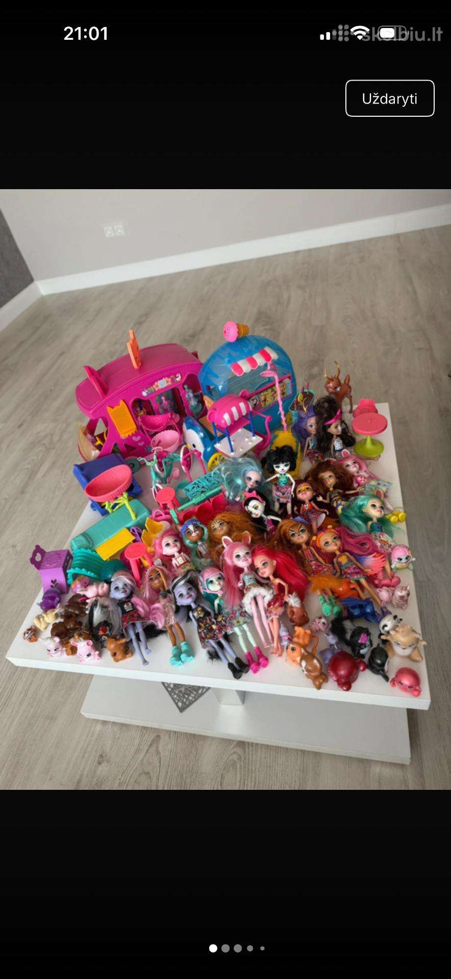 Didelė Enchantimals kolekcija