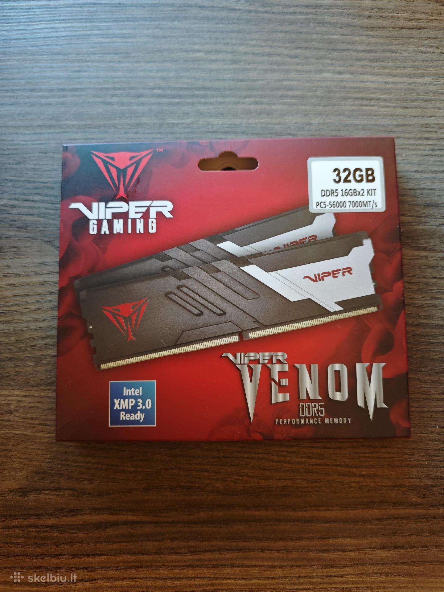 Patriot Viper Venom Ddr5 32gb (2x16gb) / keitimas