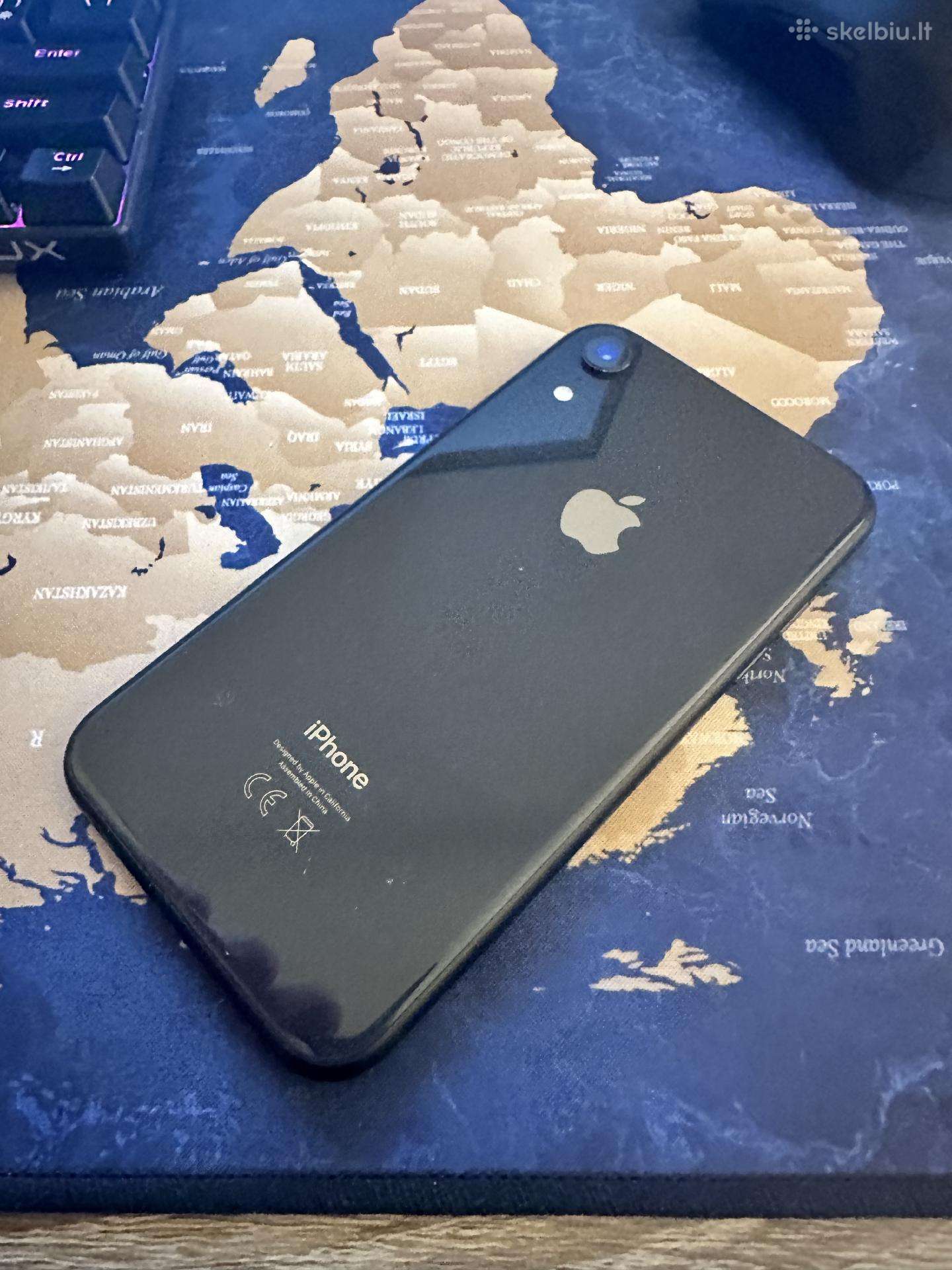 iPhone Xr juodas 64gb