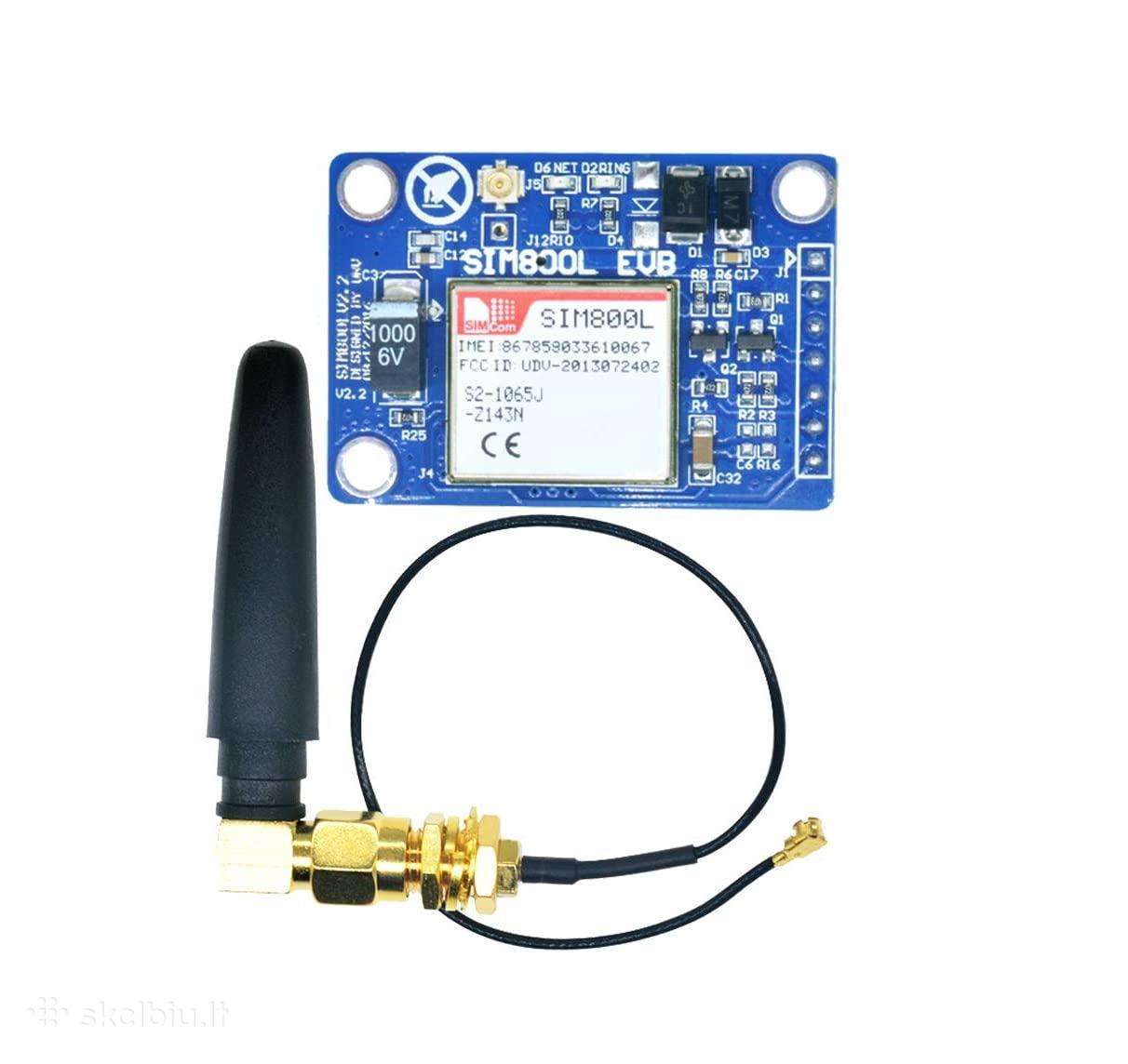 2g Gsm/gprs sim modulis Sim800l