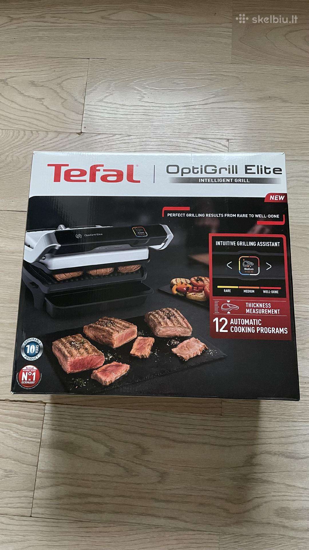 Nauja Tefal Optigill Elite elektrinė kepsninė
