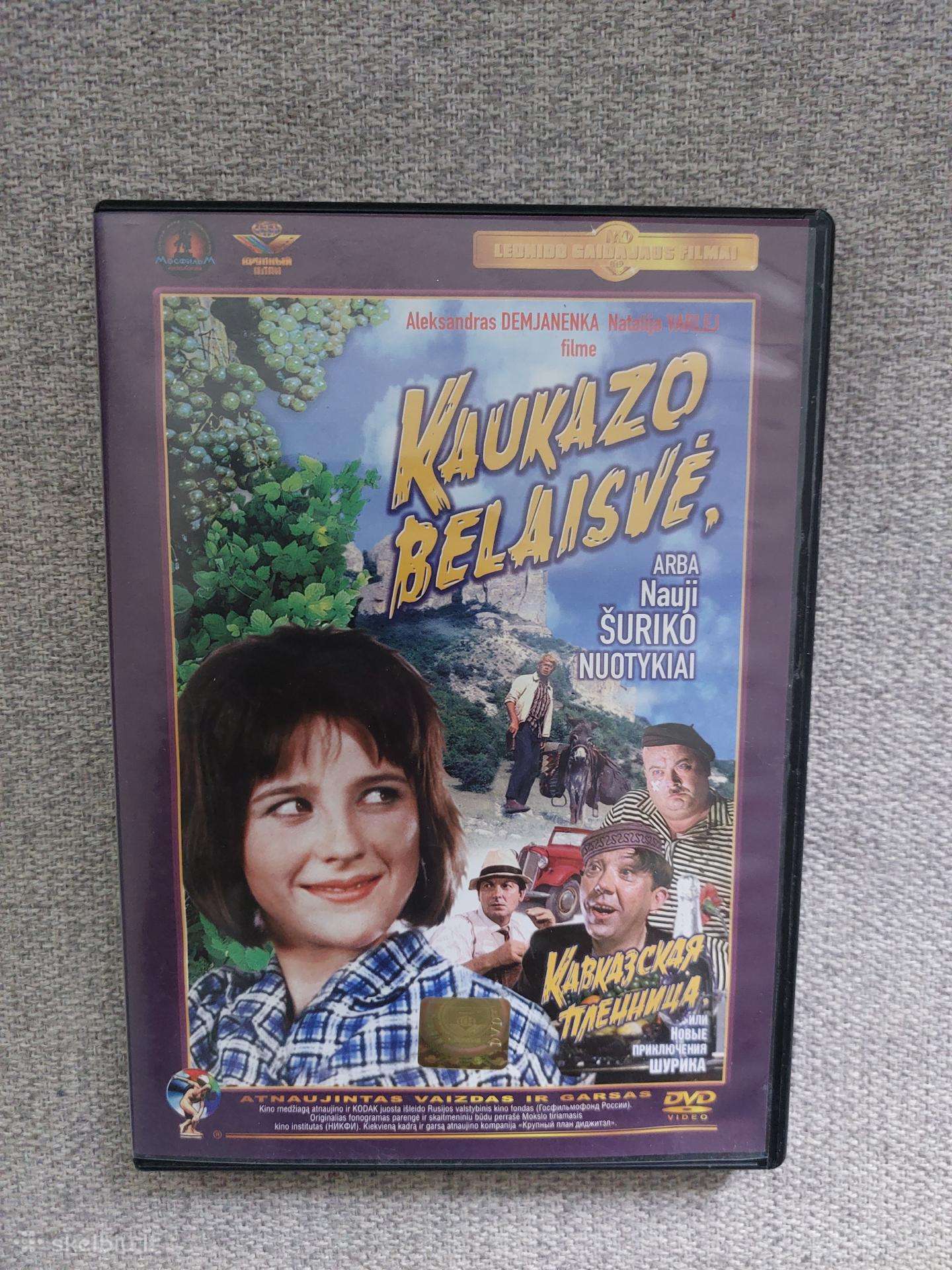 Dvd filmas Kaukazo belaisvė