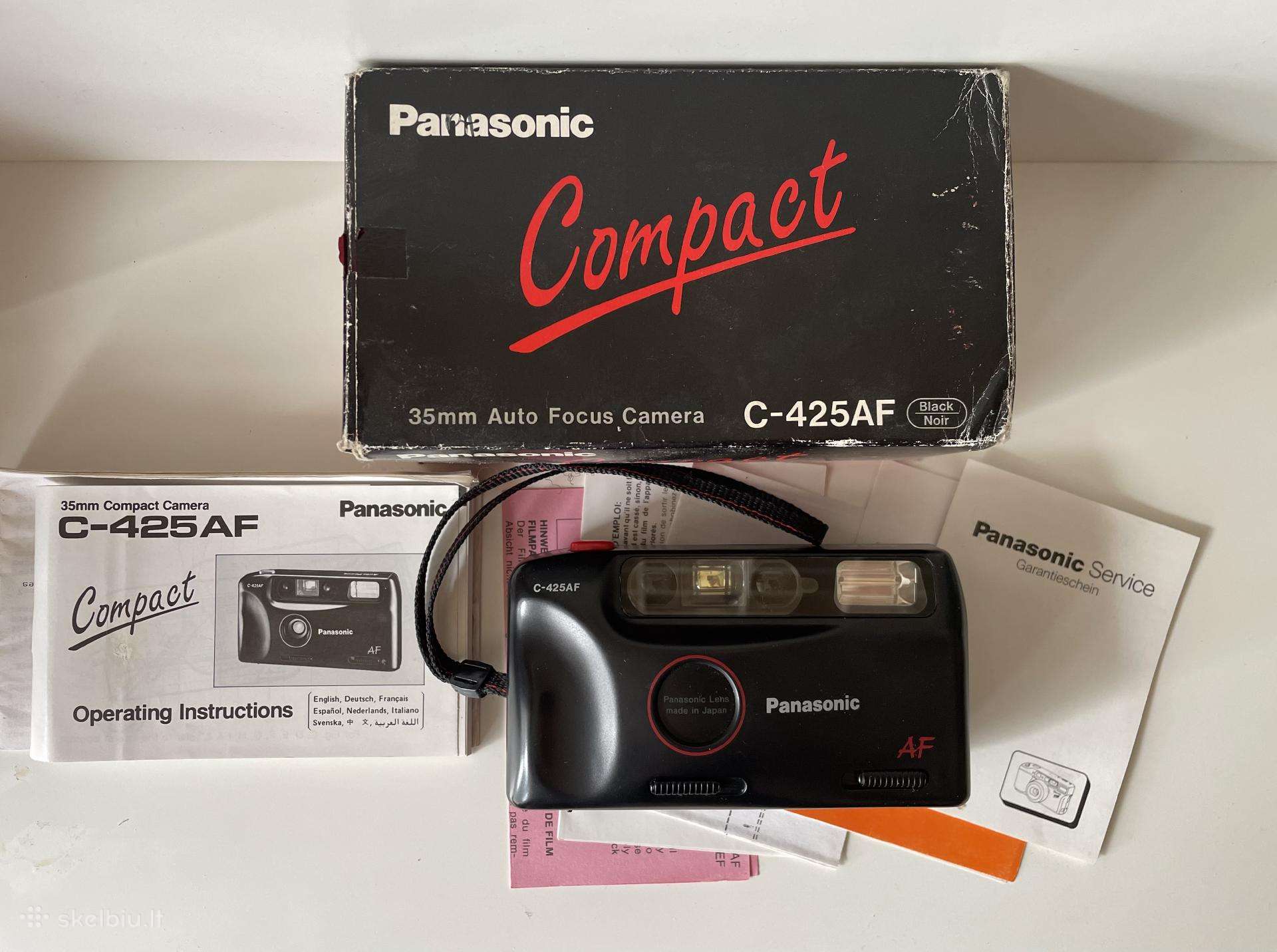 Panasonic C-425af juostinis fotoaparatas