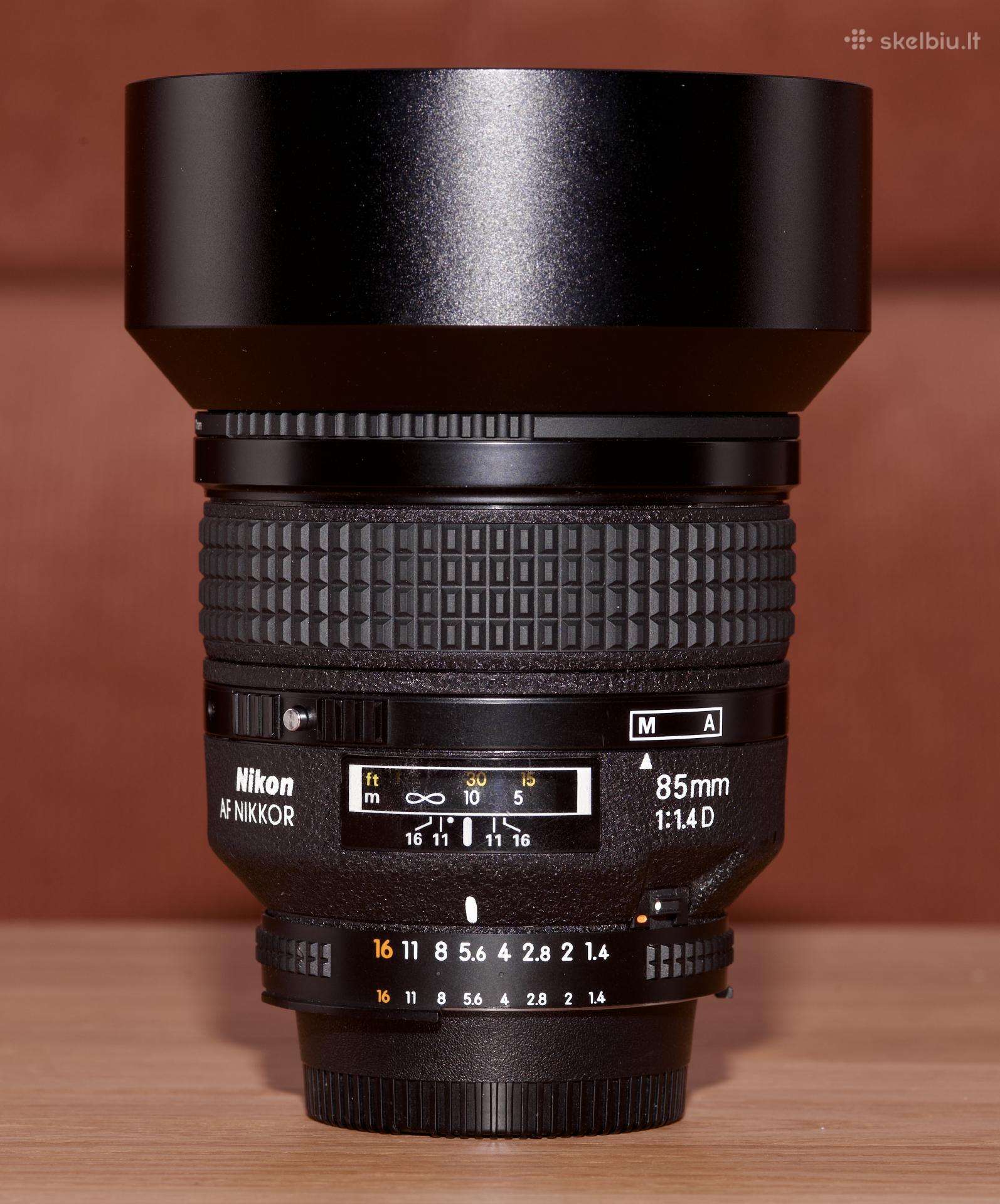 Nikon Nikkor 85mm f/1.4d