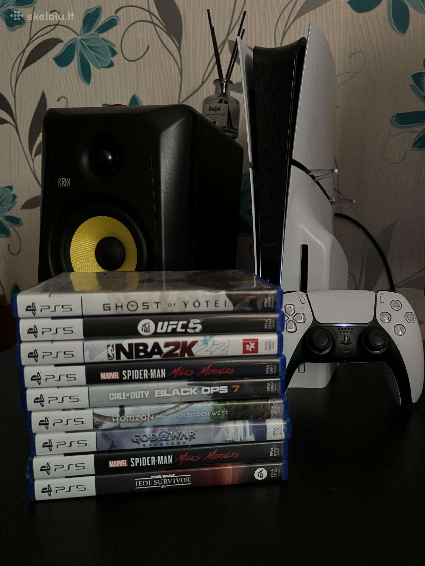 Playstation 5 slim disk su žaidimais