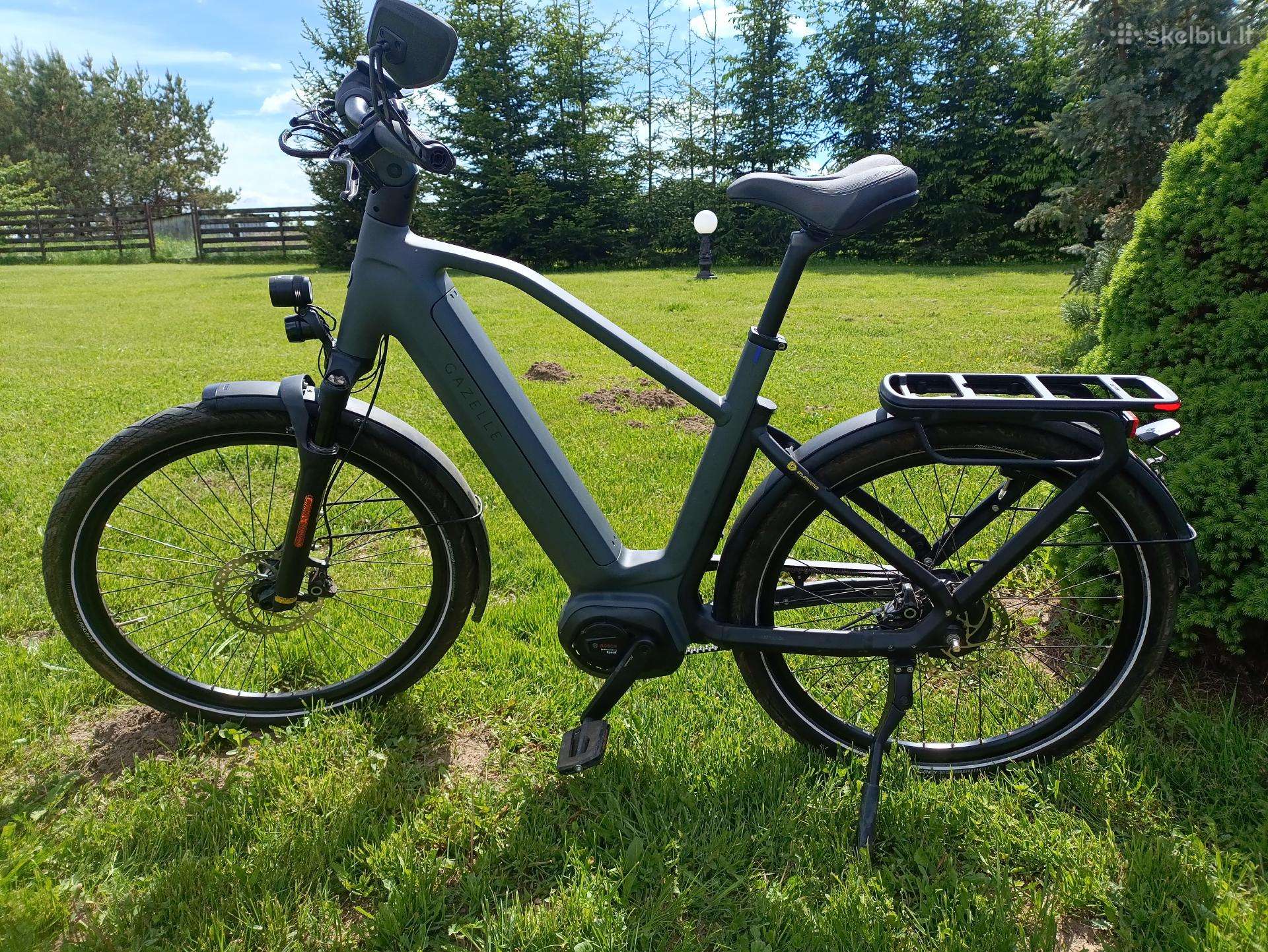 Gazelle eclipse speed 45km/h+ su bosch varikliu