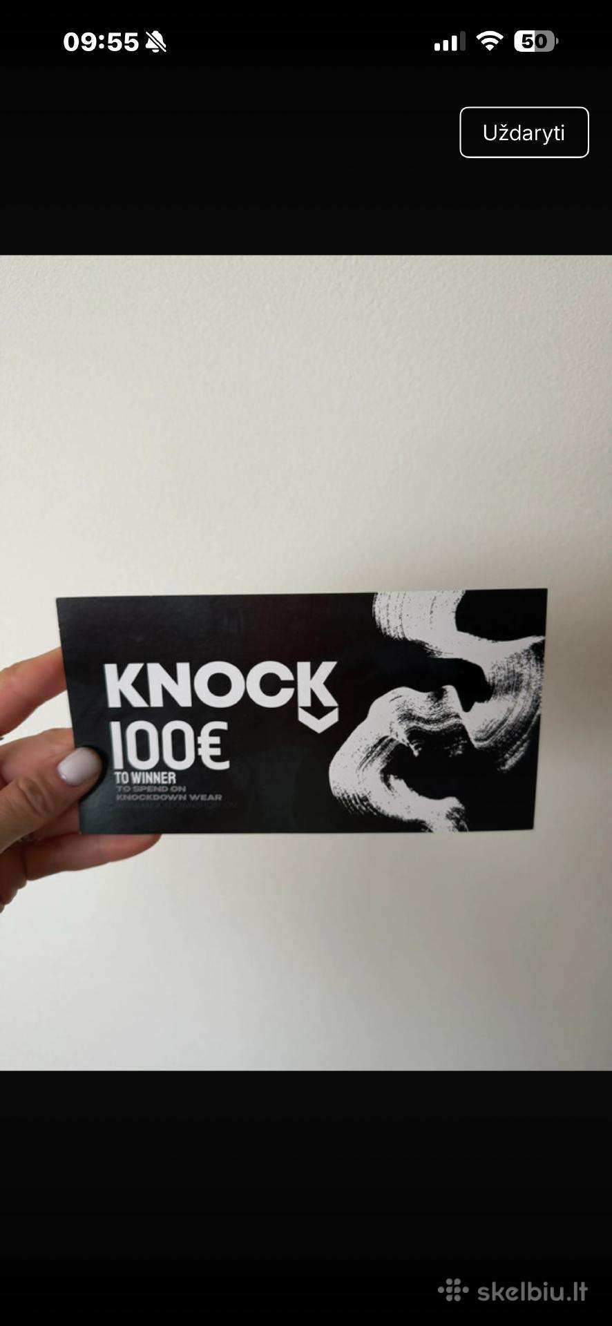 Knock 100€ kuponas