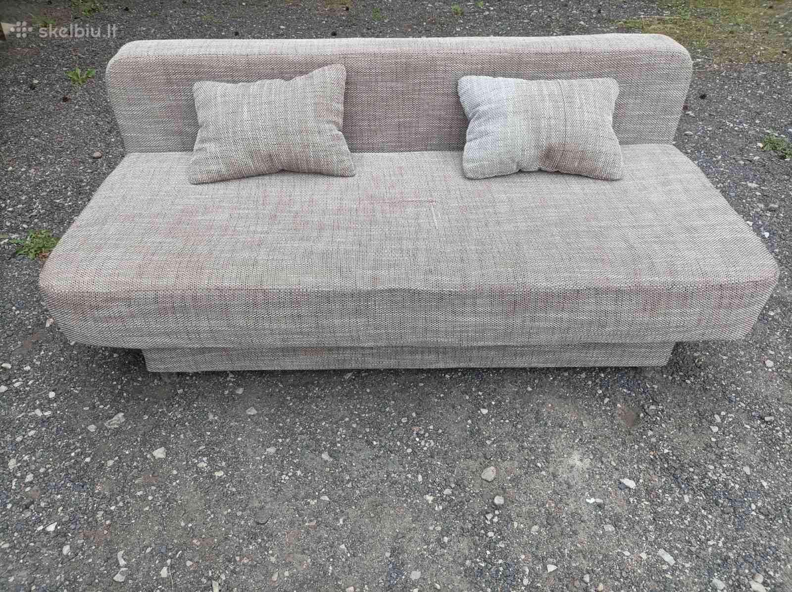 Sofa lova su patalynės dėže