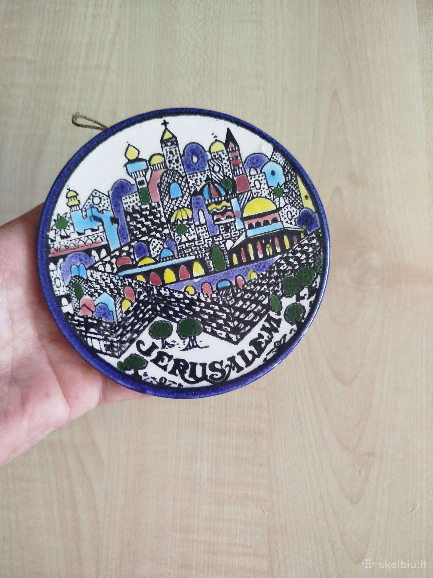 Keramikos lėkštė, Jerusalem