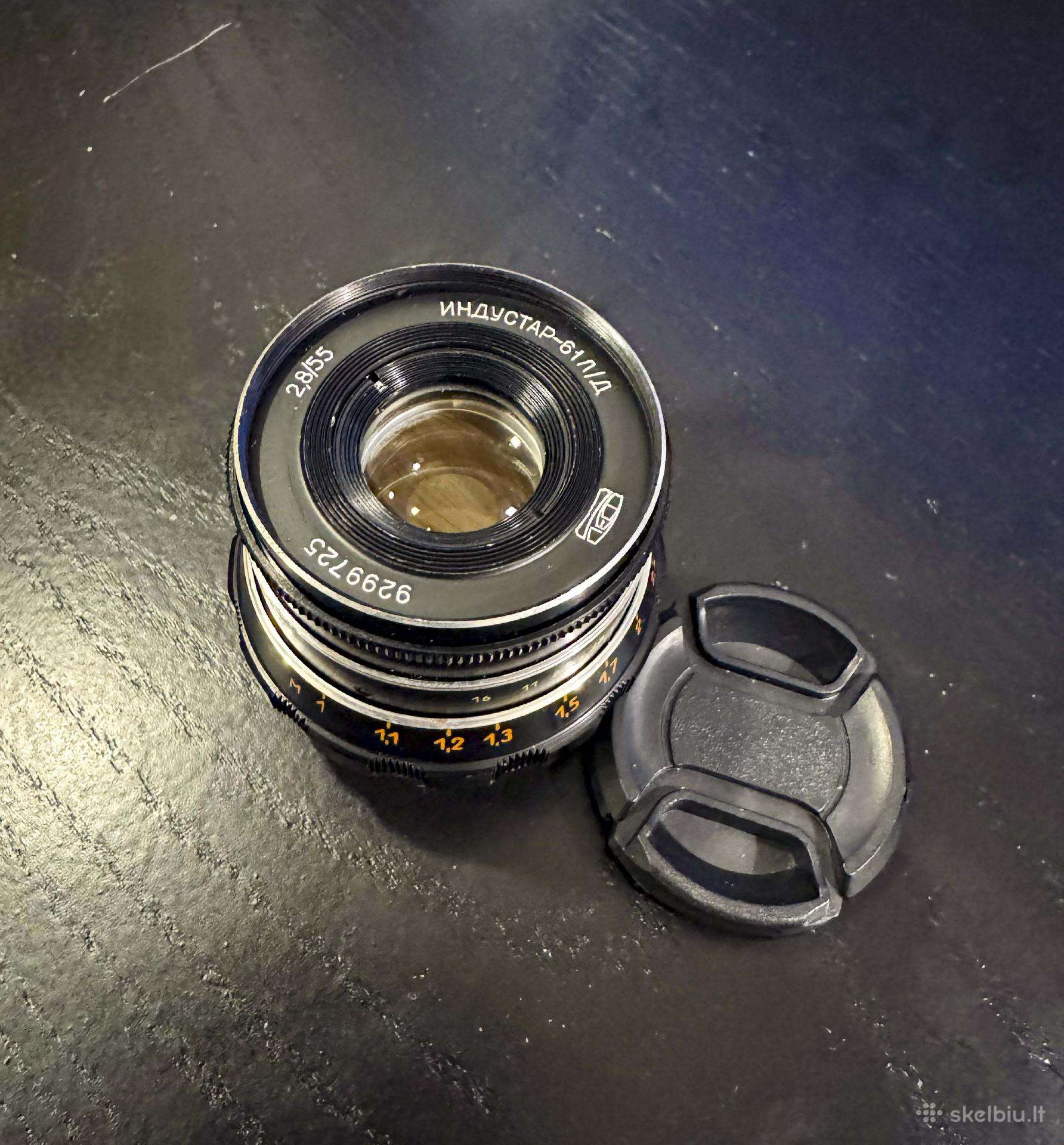 Industar-61ld 55mm/f2.8, puikaus stovio M39