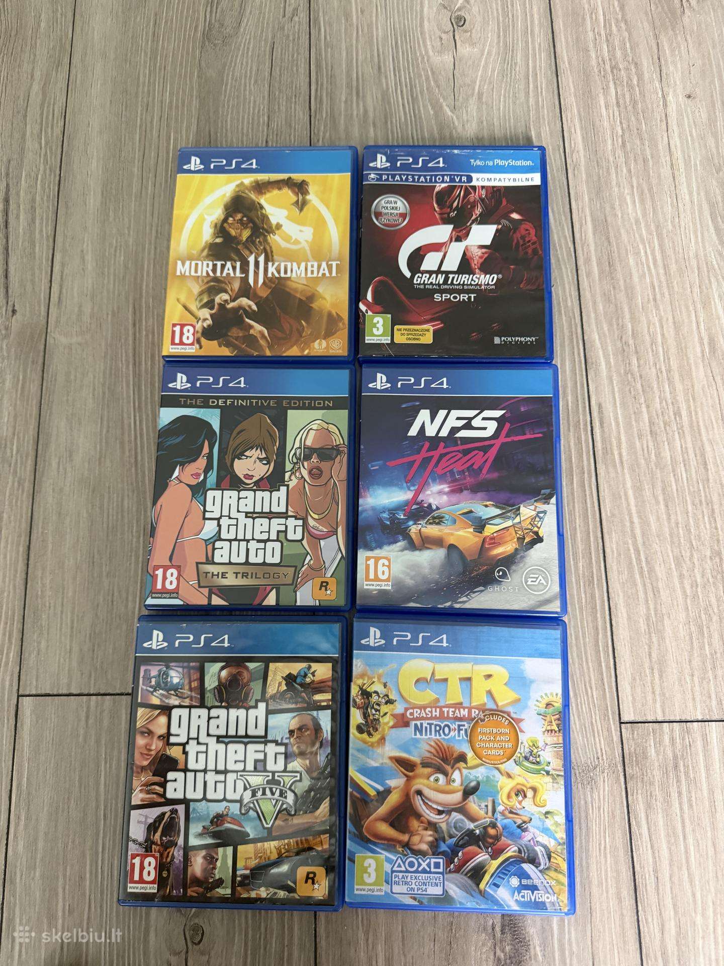 Parduodami Ps4 žaidimai