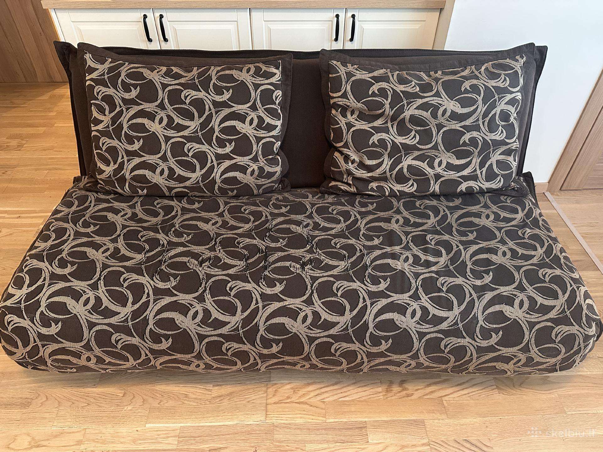 Komplektas transformeris: fotelis-lova, sofa-lova