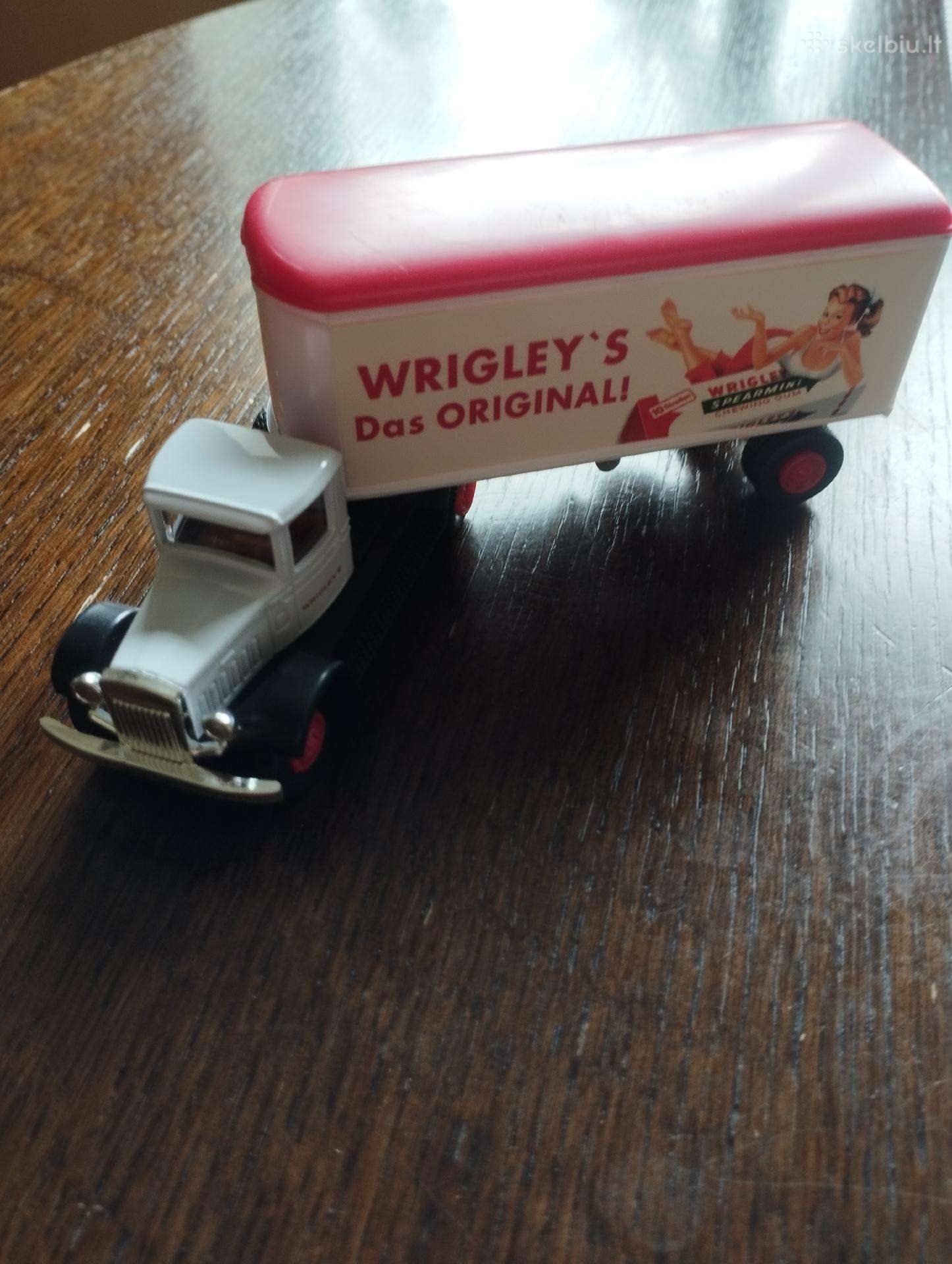 Reklaminis Wrigleys sunkvežimio modeliukas