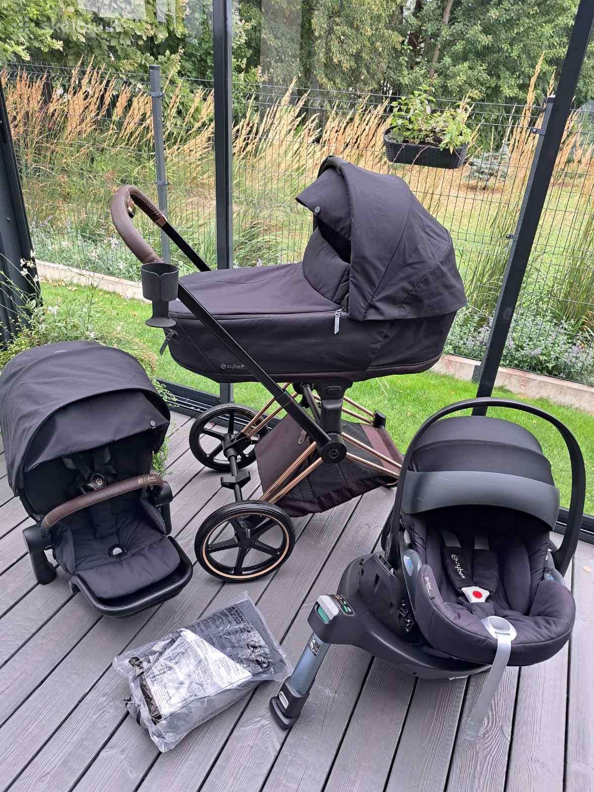Cybex priam rose gold v4 4in1