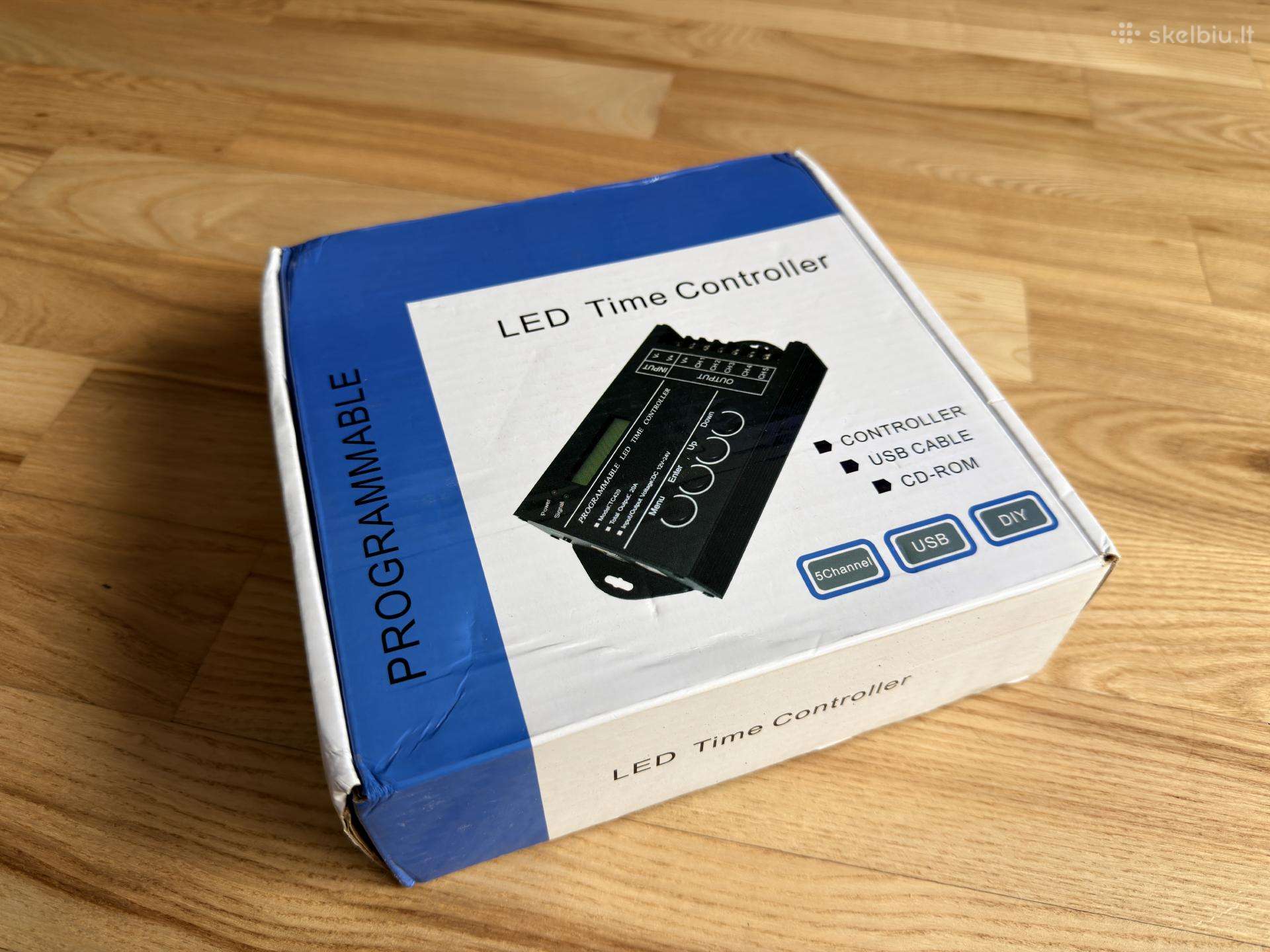 Programuojamas LED laiko valdiklis