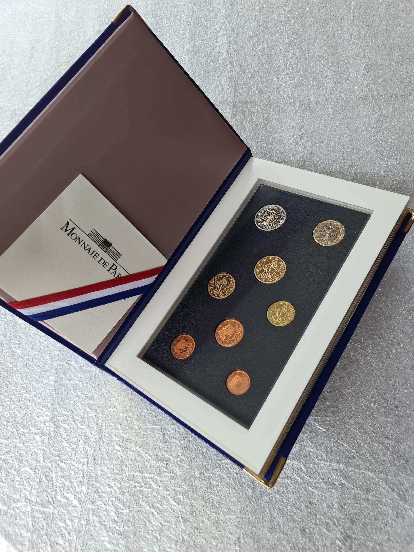 Monnaie De Paris 1999 Coin Set