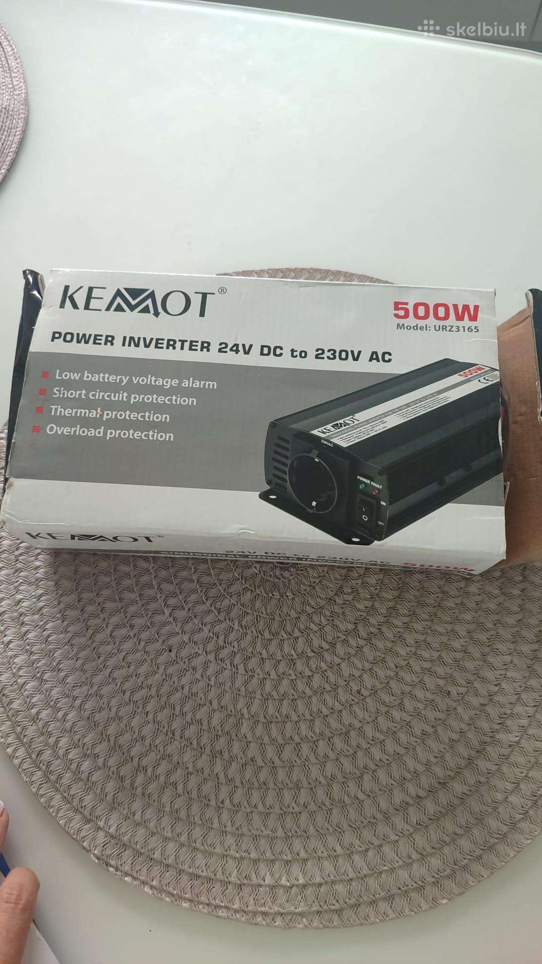 Sroves konverteris 24v i 220v