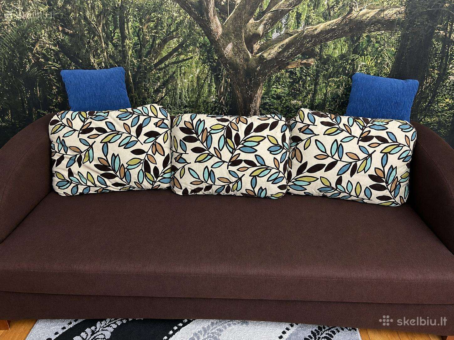 Sofa–lova su patalynės dėže