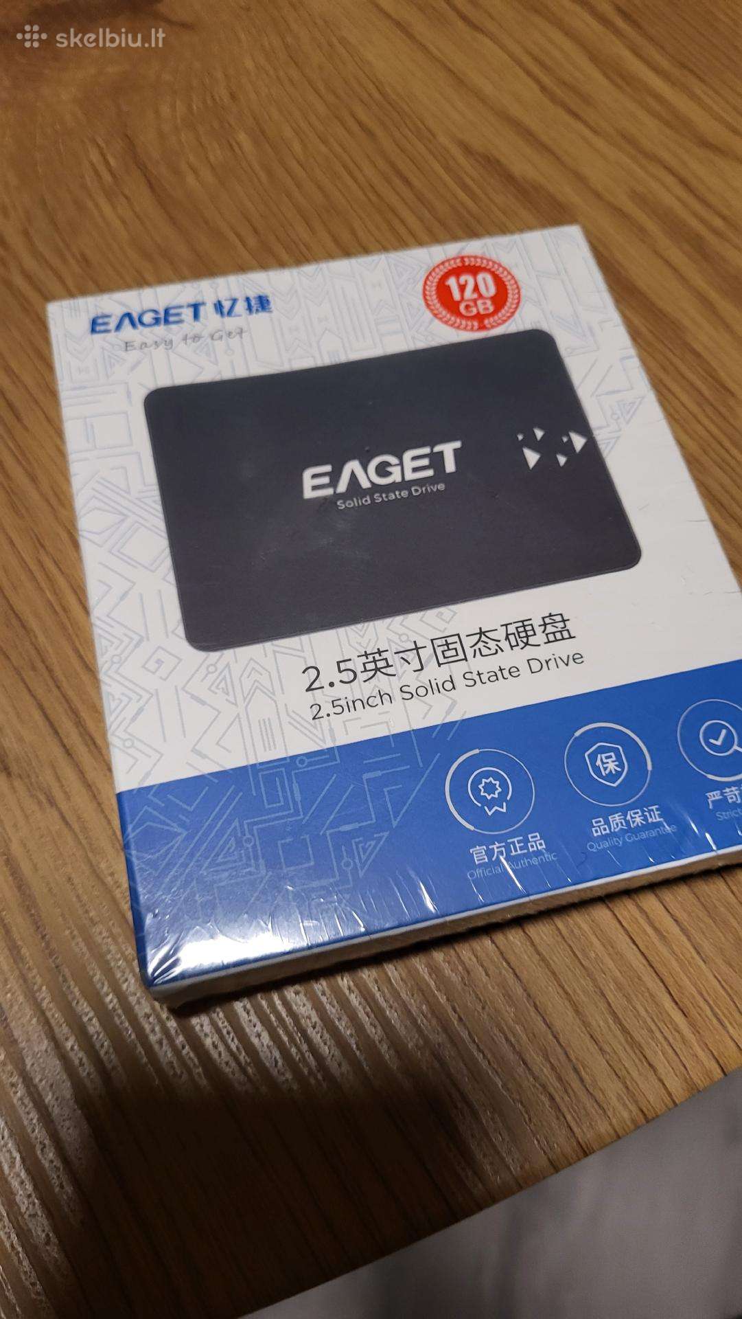 Naujas SSD 120gb diskas