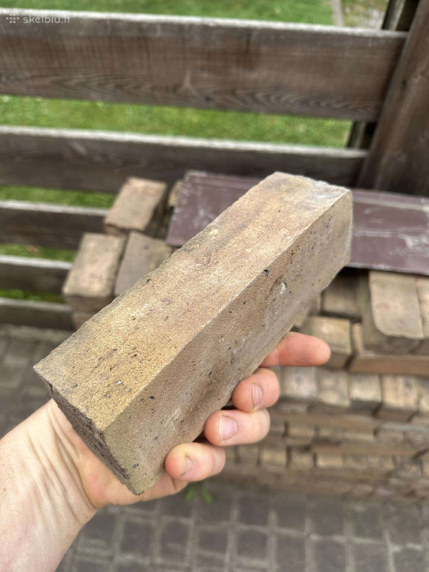 Šanotines plytos, zidiniui, apdailai,židiniui