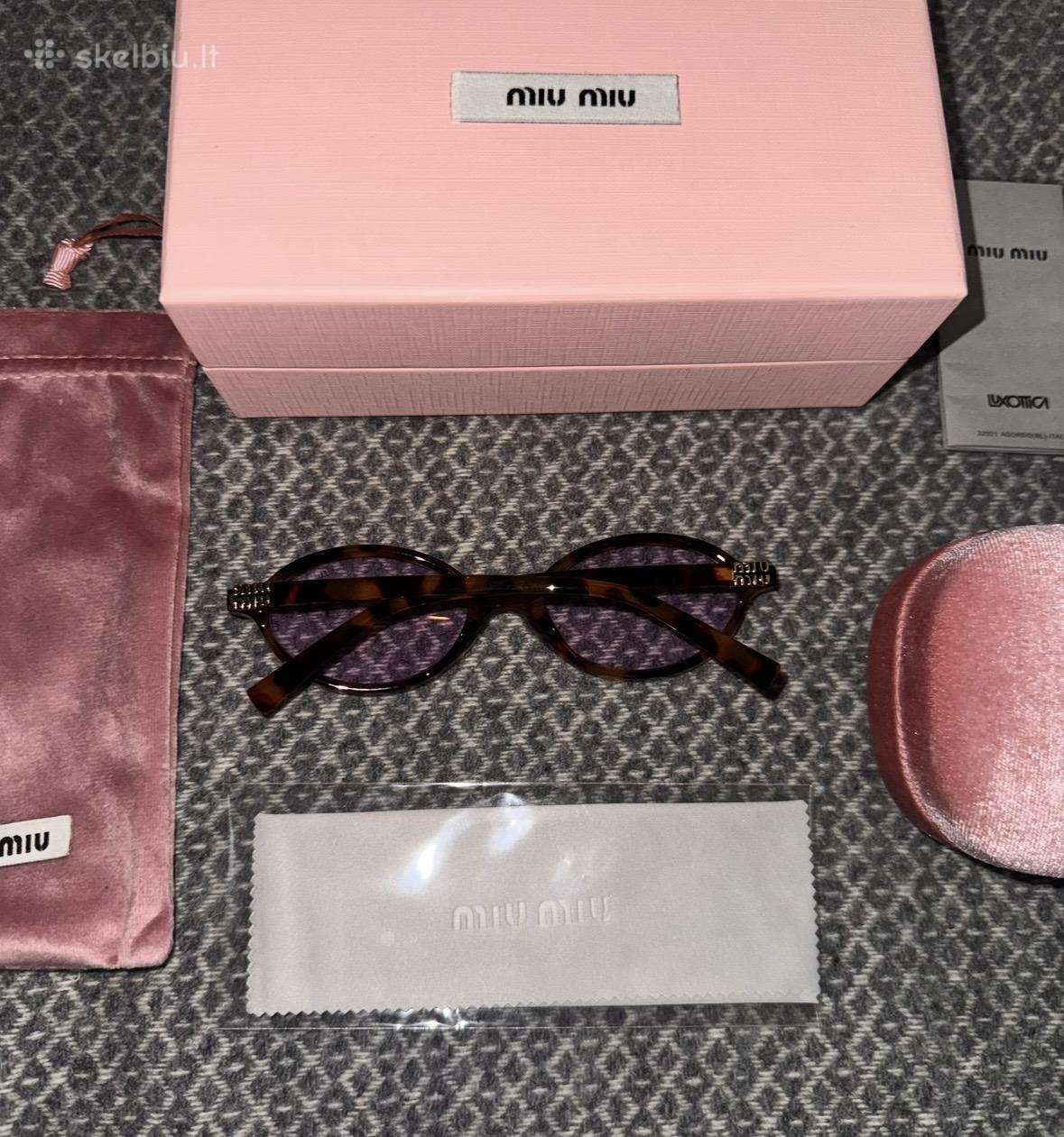 Miumiu akiniai nuo saulės