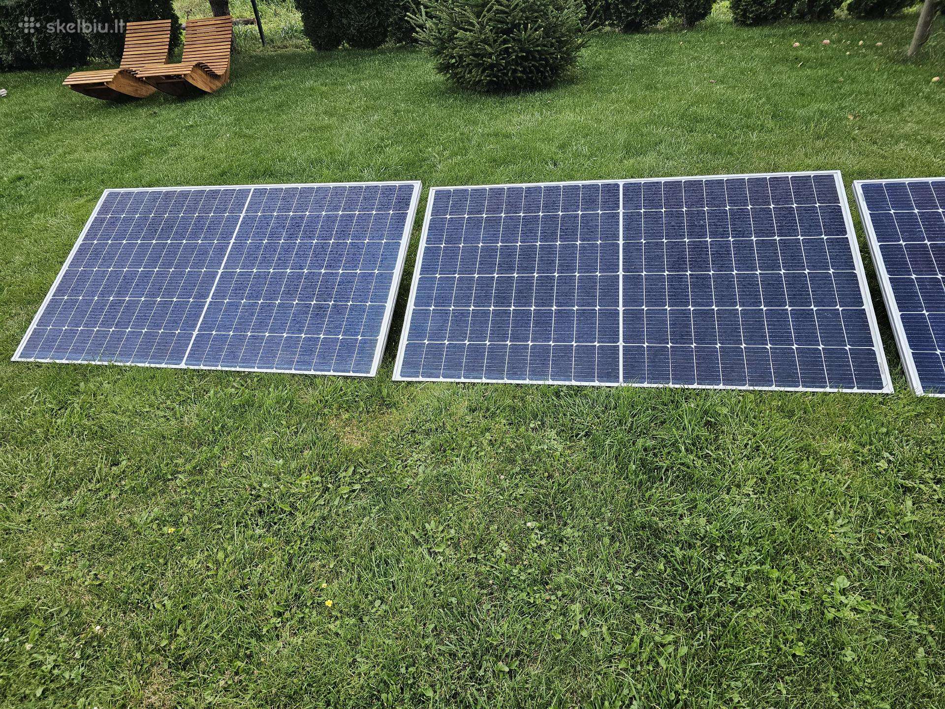 Moduliai su k2 montavimo sistema 375w 3vnt.