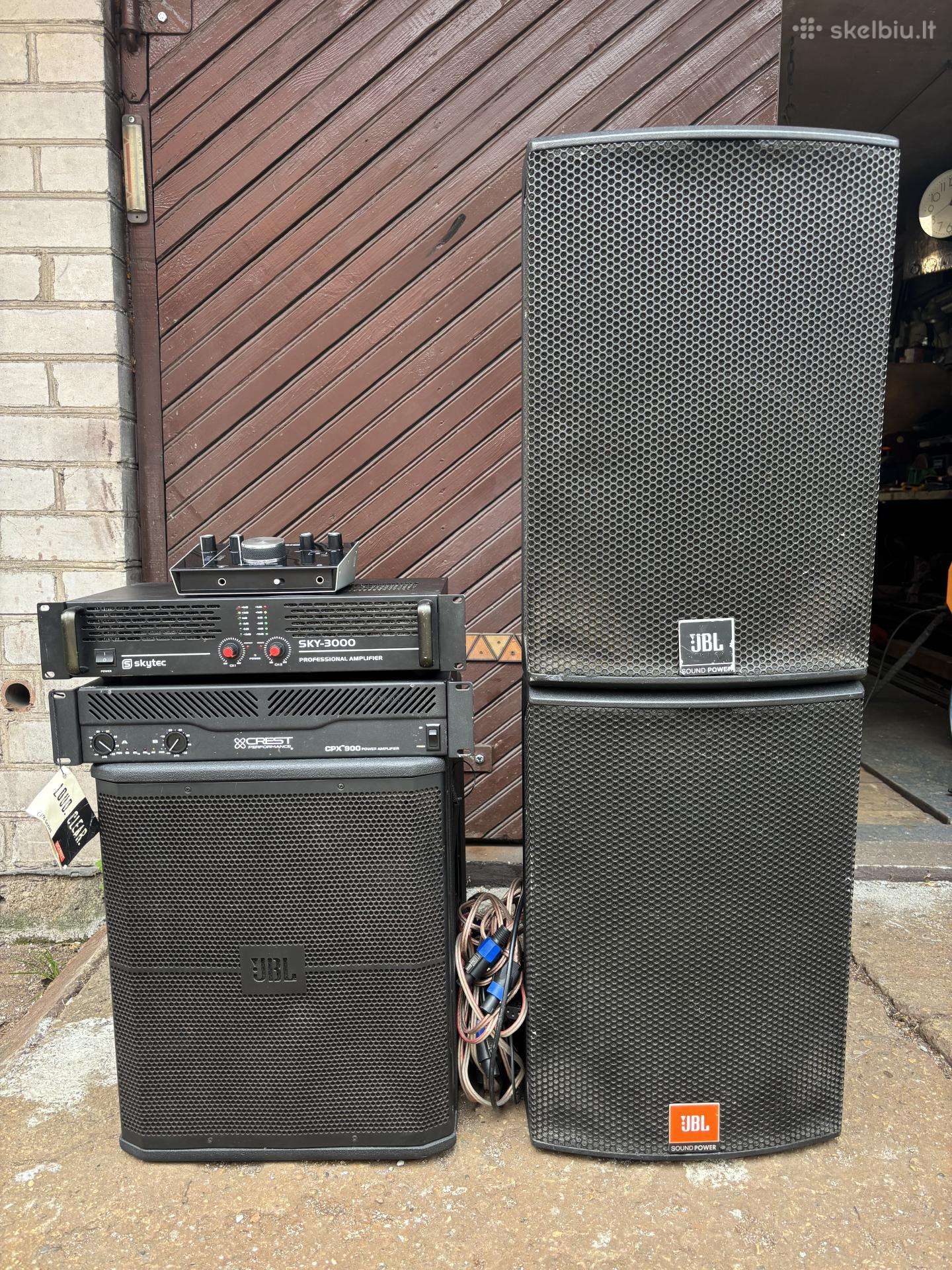 Jbl Pa garso sistema