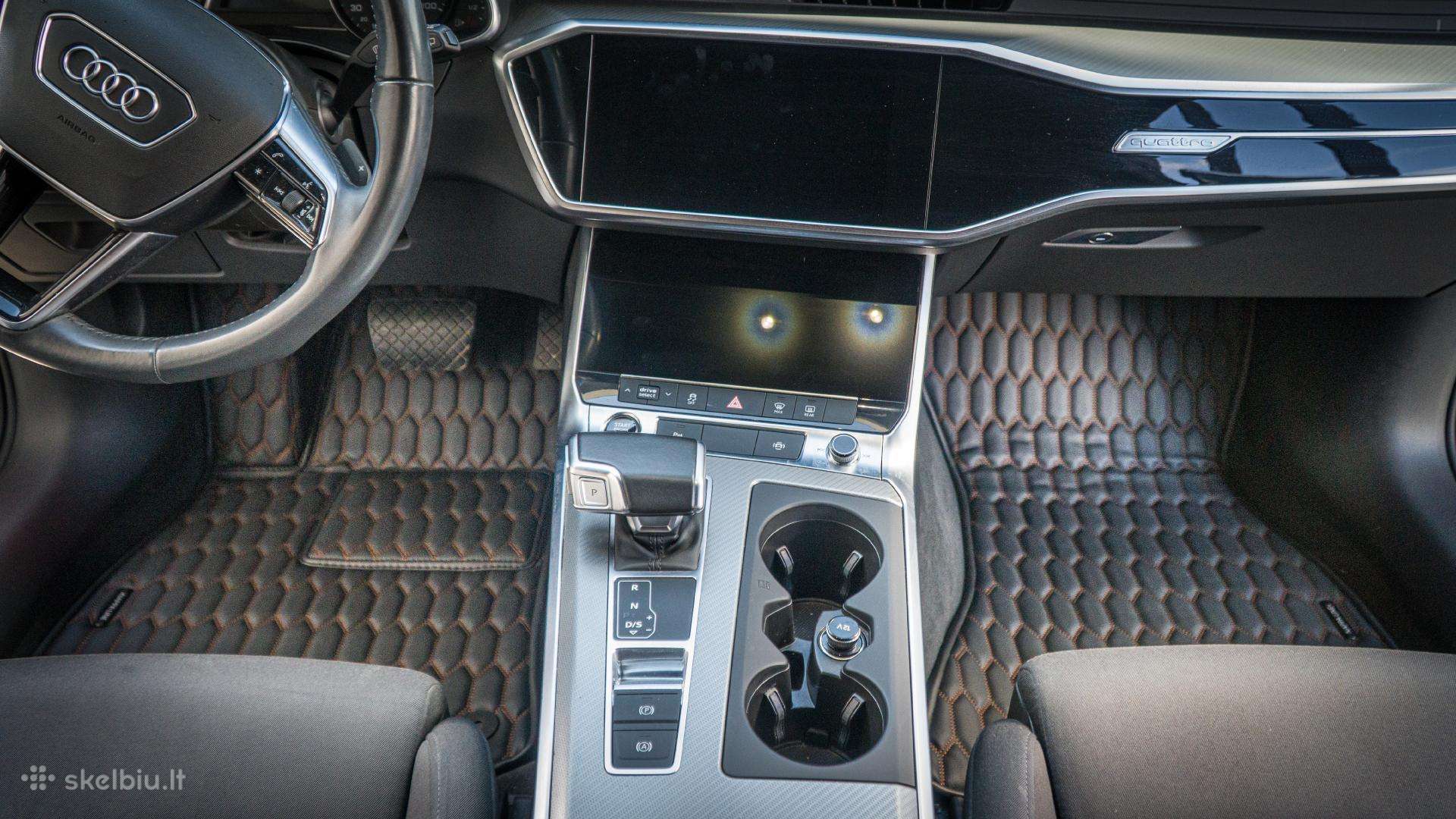 Audi A6 C8 Sedan Avant odiniai salono kilimėliai