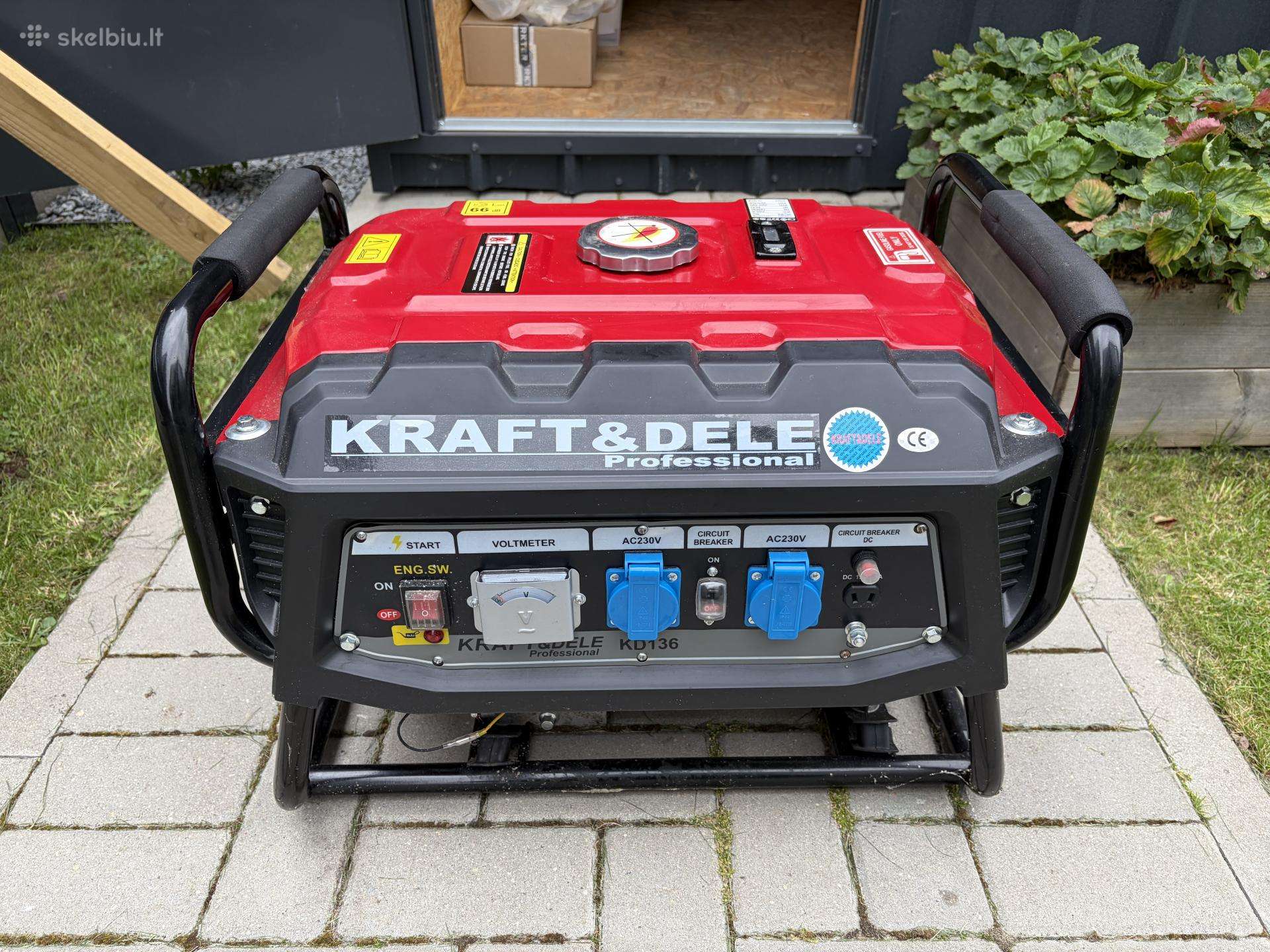 Kraft and dele 3.5kw generatorius