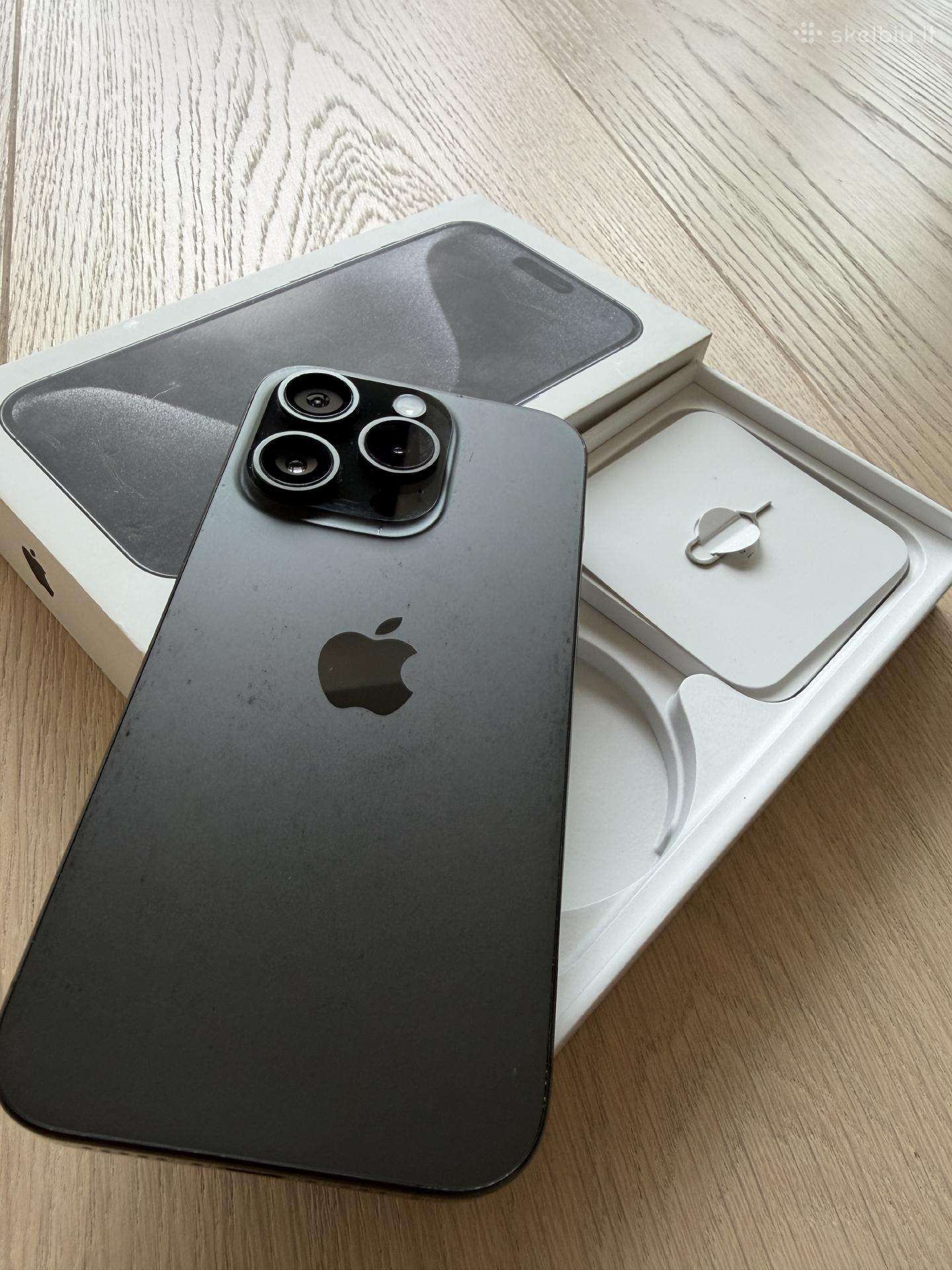 Naudotas iPhone 15 pro 128bg