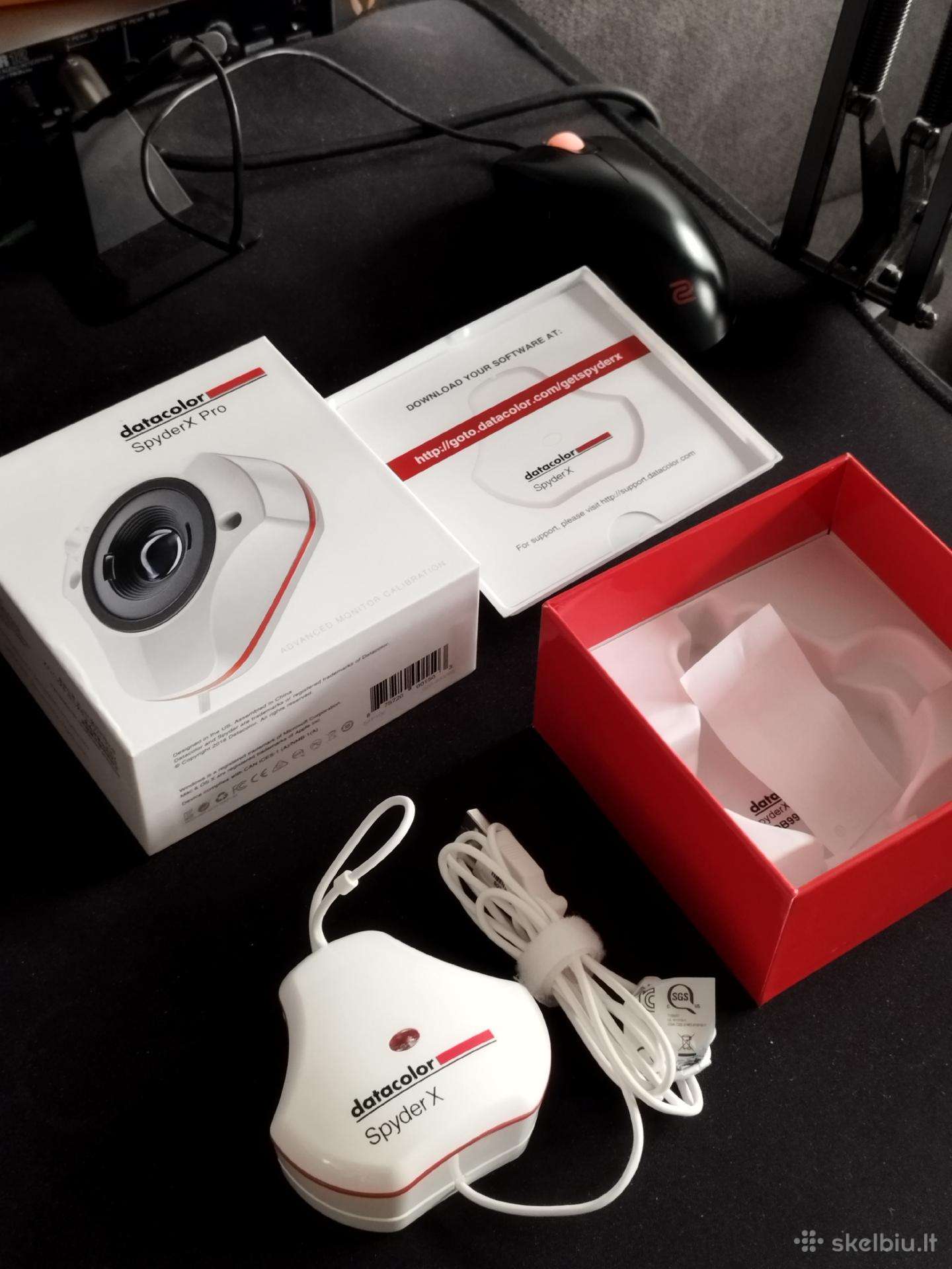 Datacolor Spyderx Pro kalibravimo įrankis