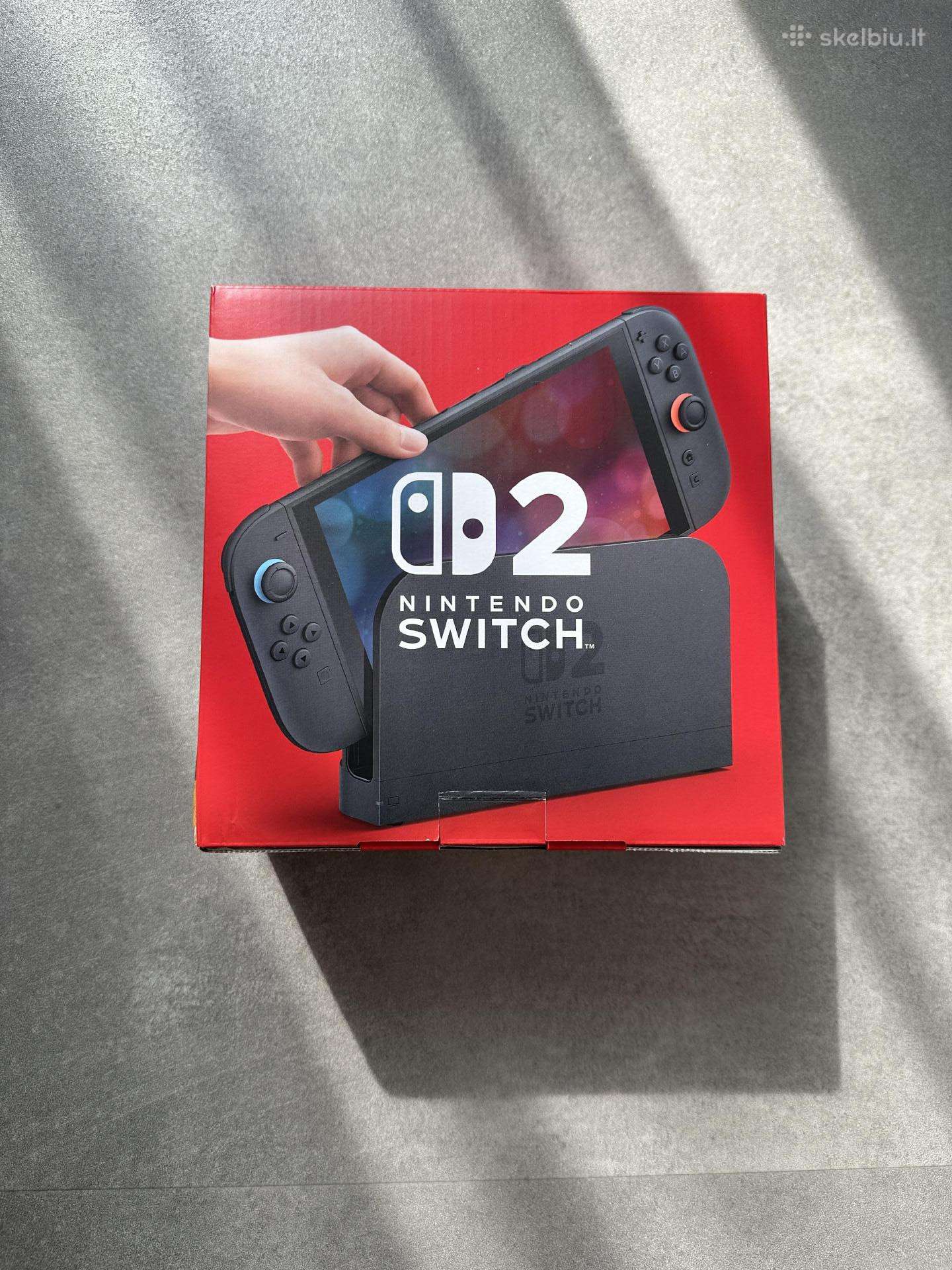 Nintendo Switch 2 su Garantija ir ekrano apsauga