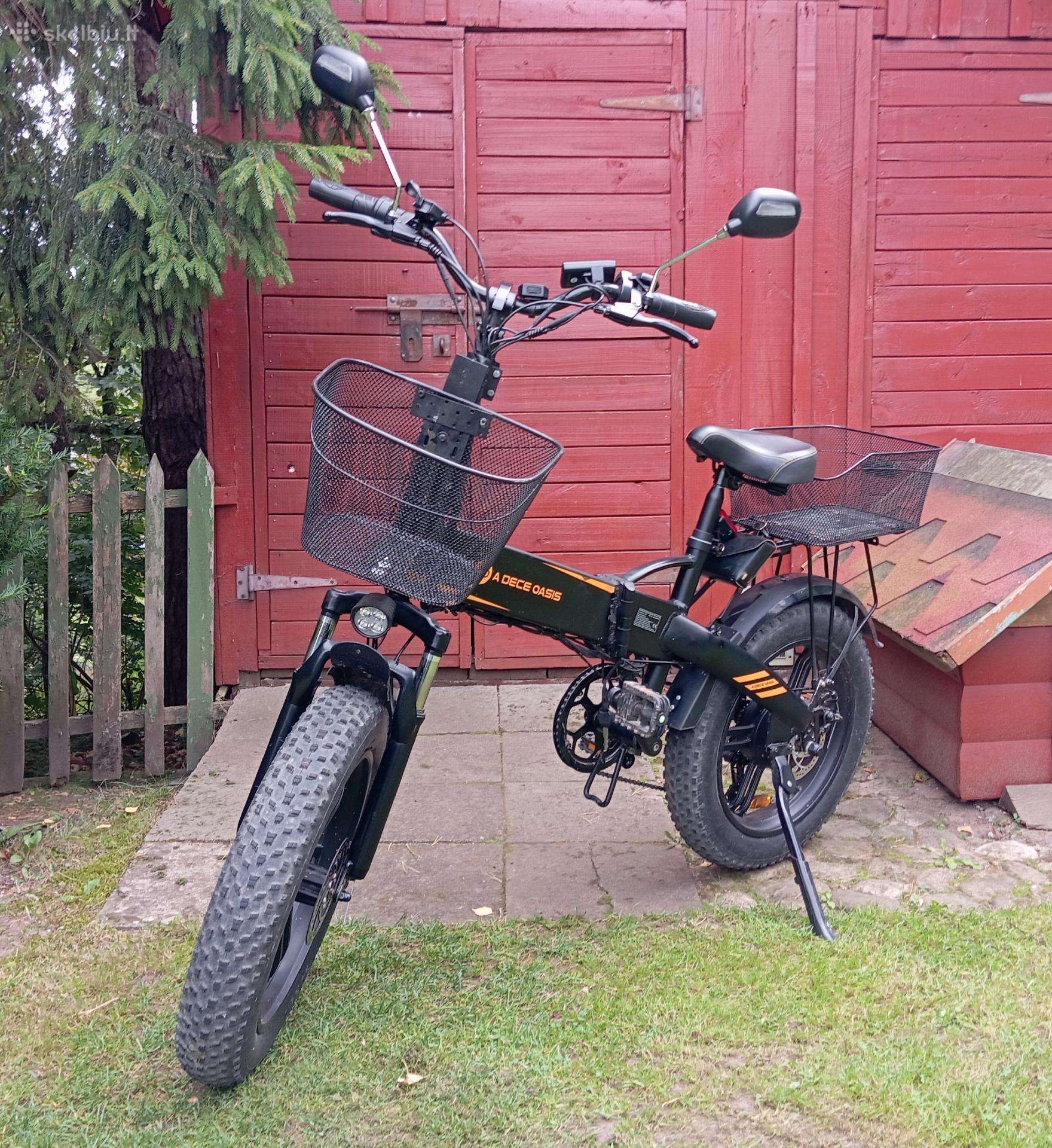Puikios būklės elektrinis dviratis