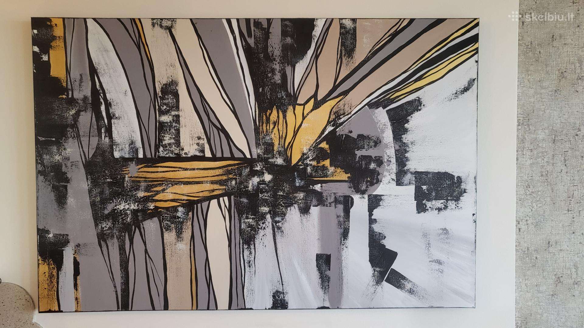 Paveikslas abstrakcija 120x79