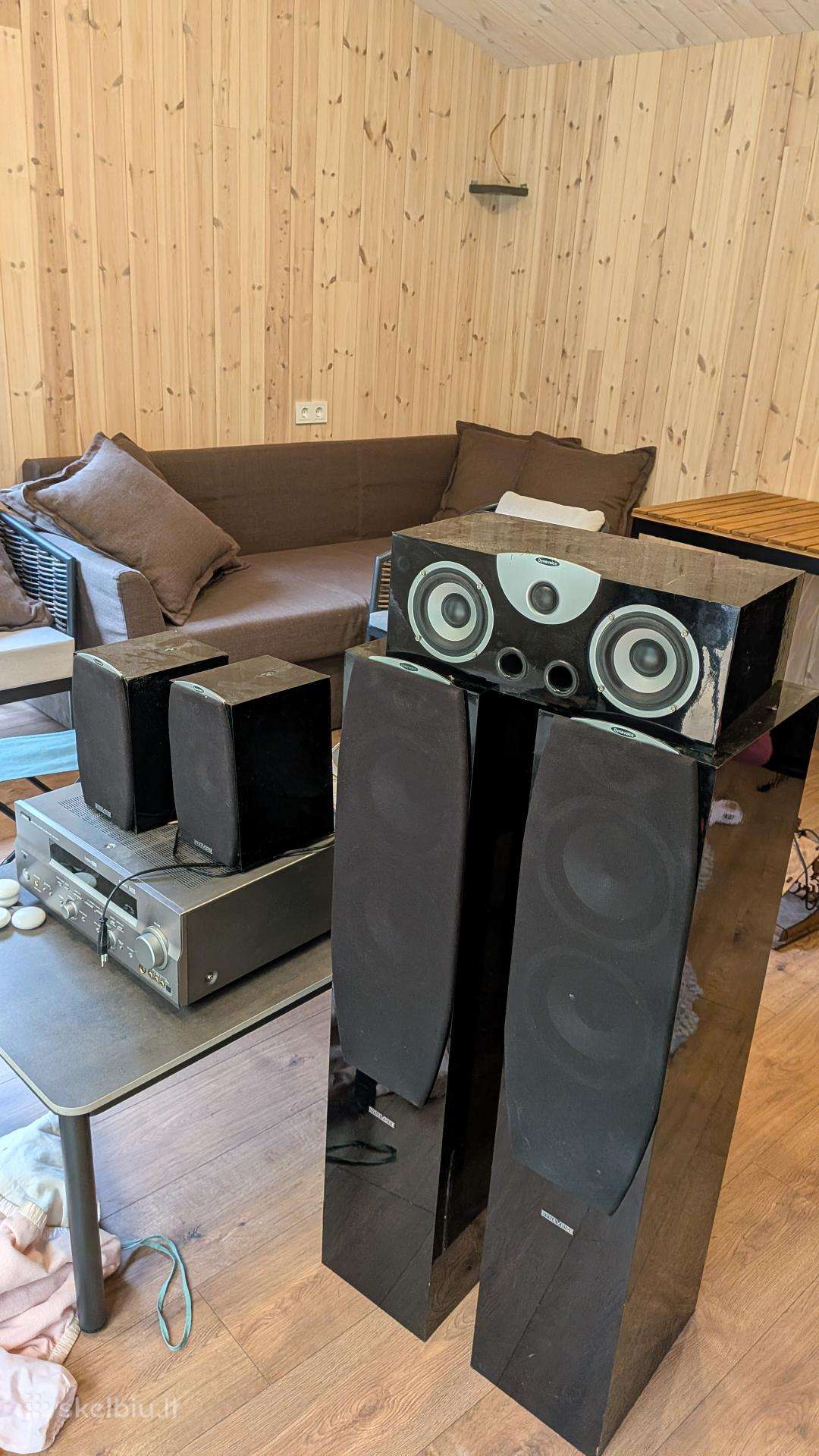 5.0 Dynavoice Magic Ex v.2 kolonėlės + Yamaha