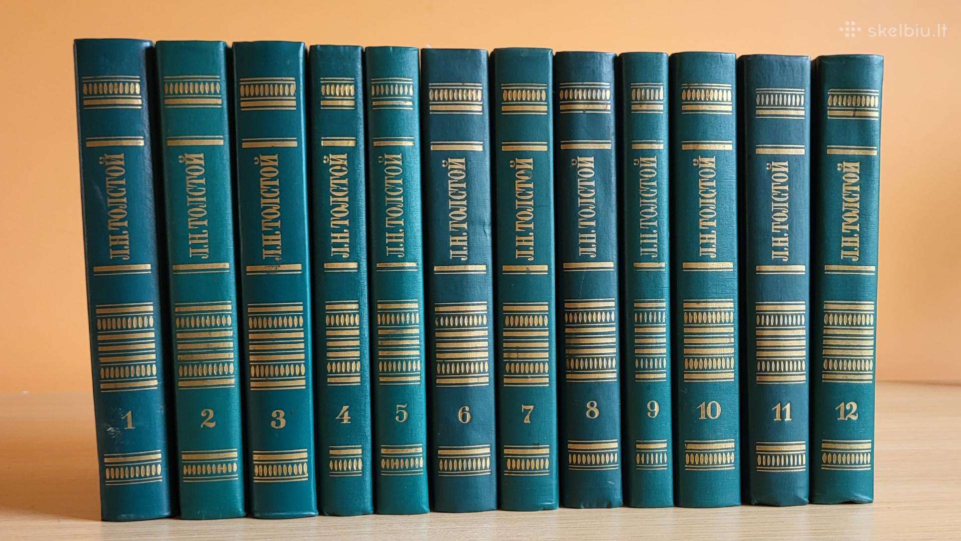 L.tolstojaus kūriniai: 12 tomų, 1984 m.