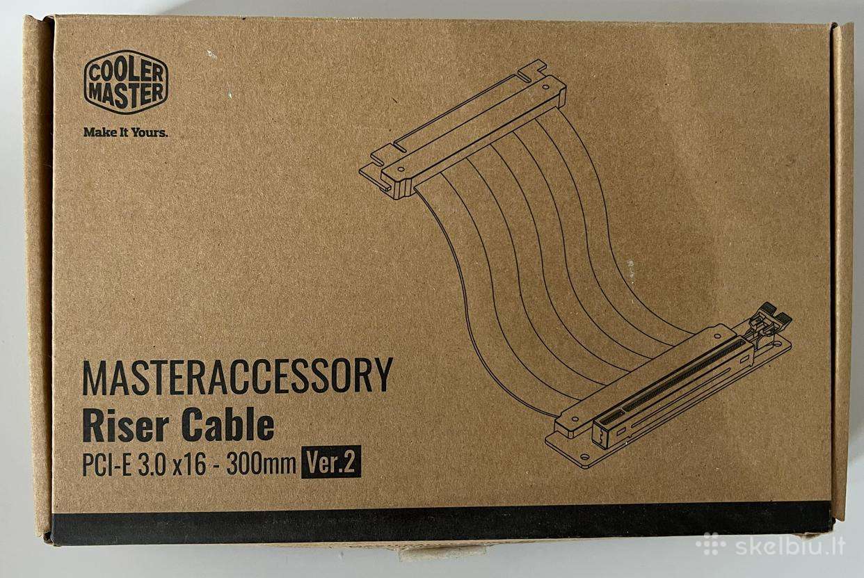 Cooler Master Riser Cable Pcie 3.0 X16 Ver. 2 300m